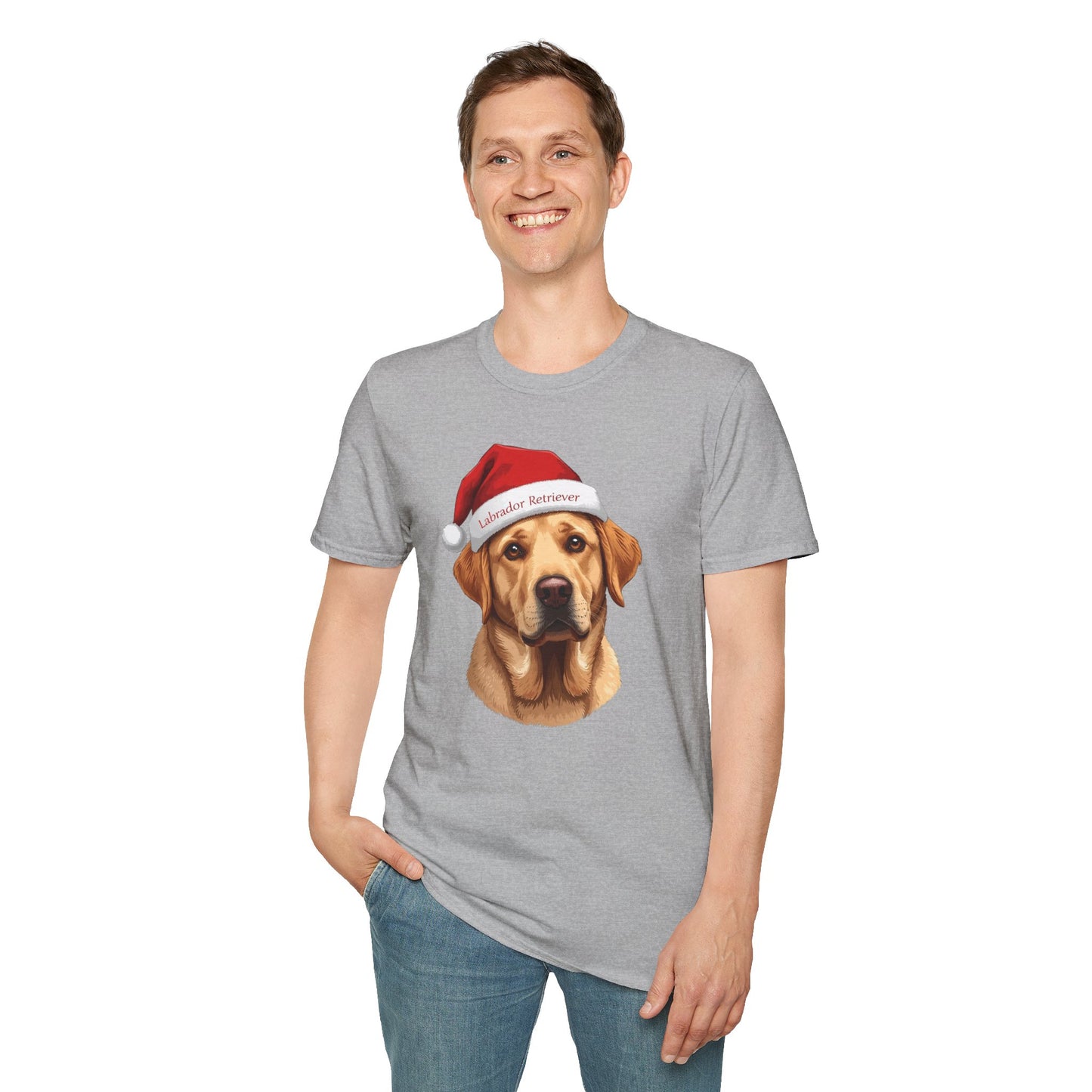 Labrador Retriever Dog Portrait Shirt – Lab Dog Lover Gift, Cute Dog Mom Tee, Dog Dad Shirt, Pet Breed Apparel
