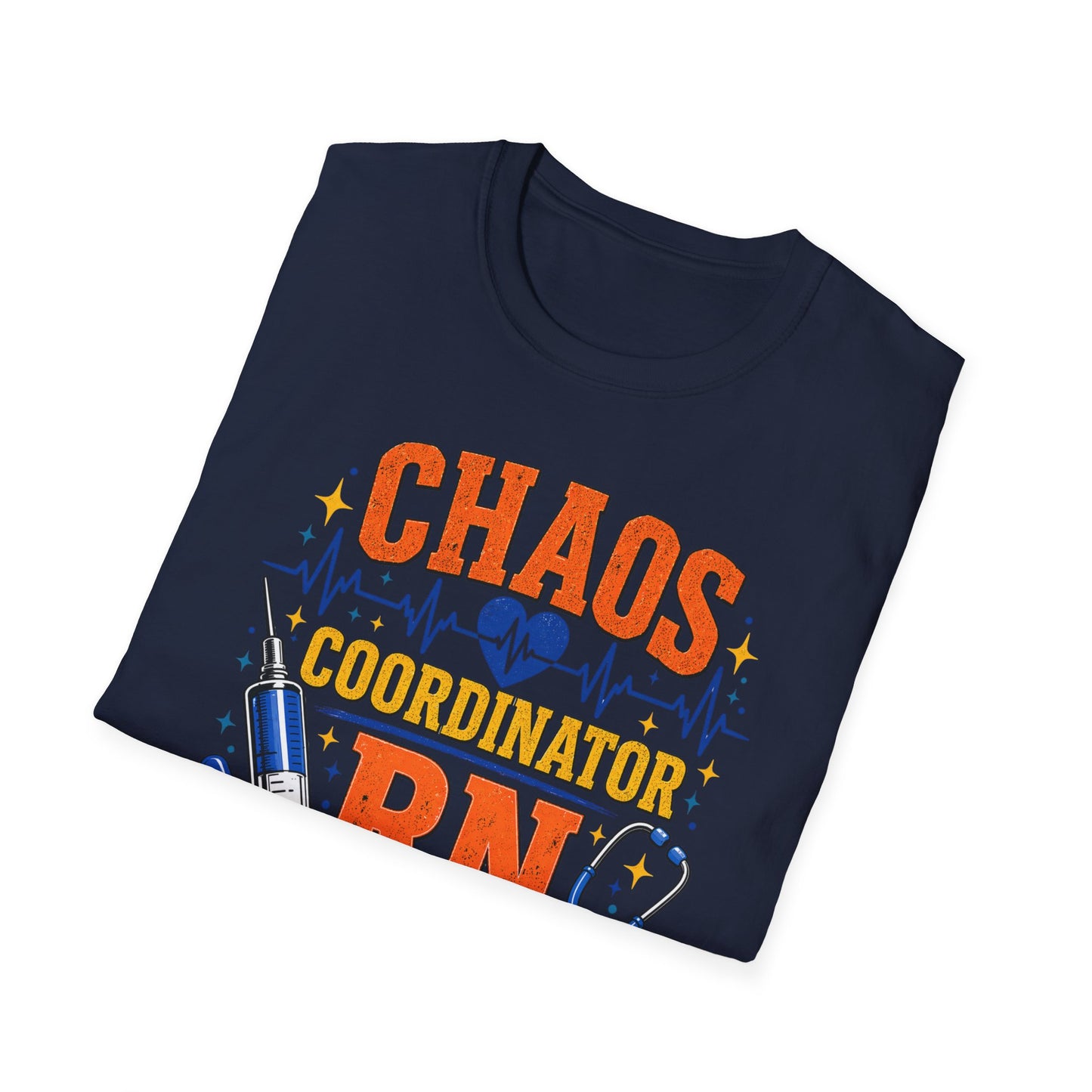 Chaos Coordinator RN Shirt – Funny Nurse Shirt – Nurse Life Tee – Medical Humor Gift for Nurses, RN LPN CNA Nursing Shirt