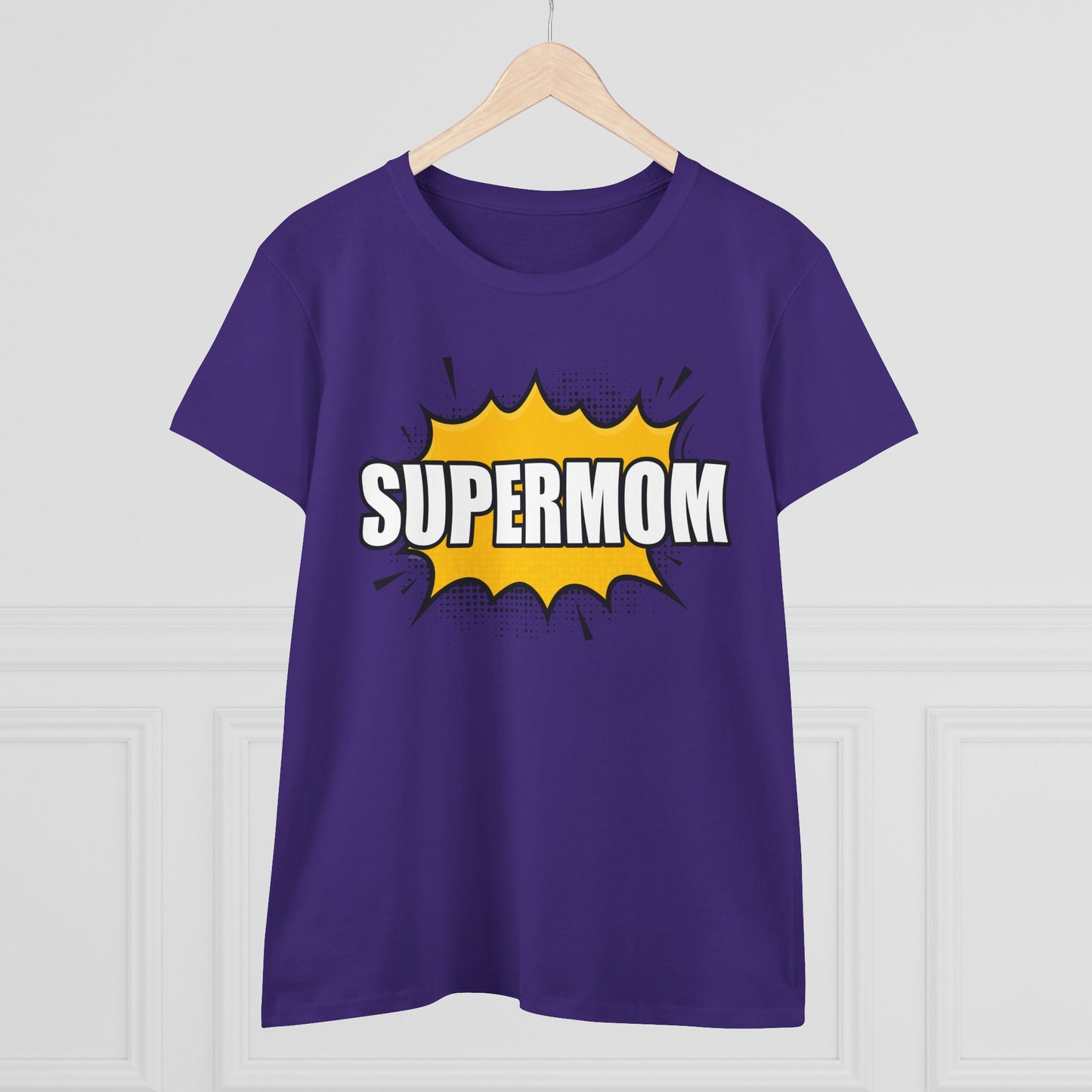 Supermom T-Shirt, Gift for Mom, Cute Summer Top, Mother's Day Gift, Family Gatherings, Casual Wear, Mom's Birthday, Supermom
