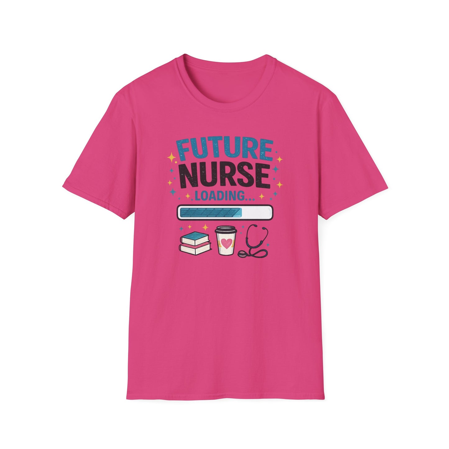 Future Nurse Loading Shirt – Funny Nursing Student T-Shirt, RN School Gift, Nursing School Graduation Tee, Nurse Student Gift Idea
