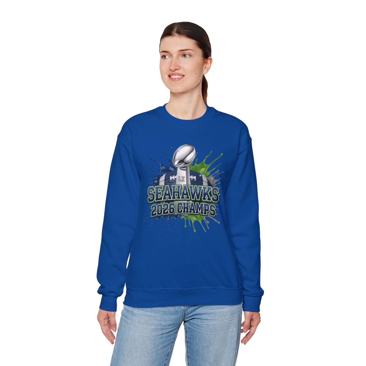 Seahawks 2026 Champions Sweatshirt, Seahawks Football  Fan, 2026 football Champs, Team Victory Sweatshirt