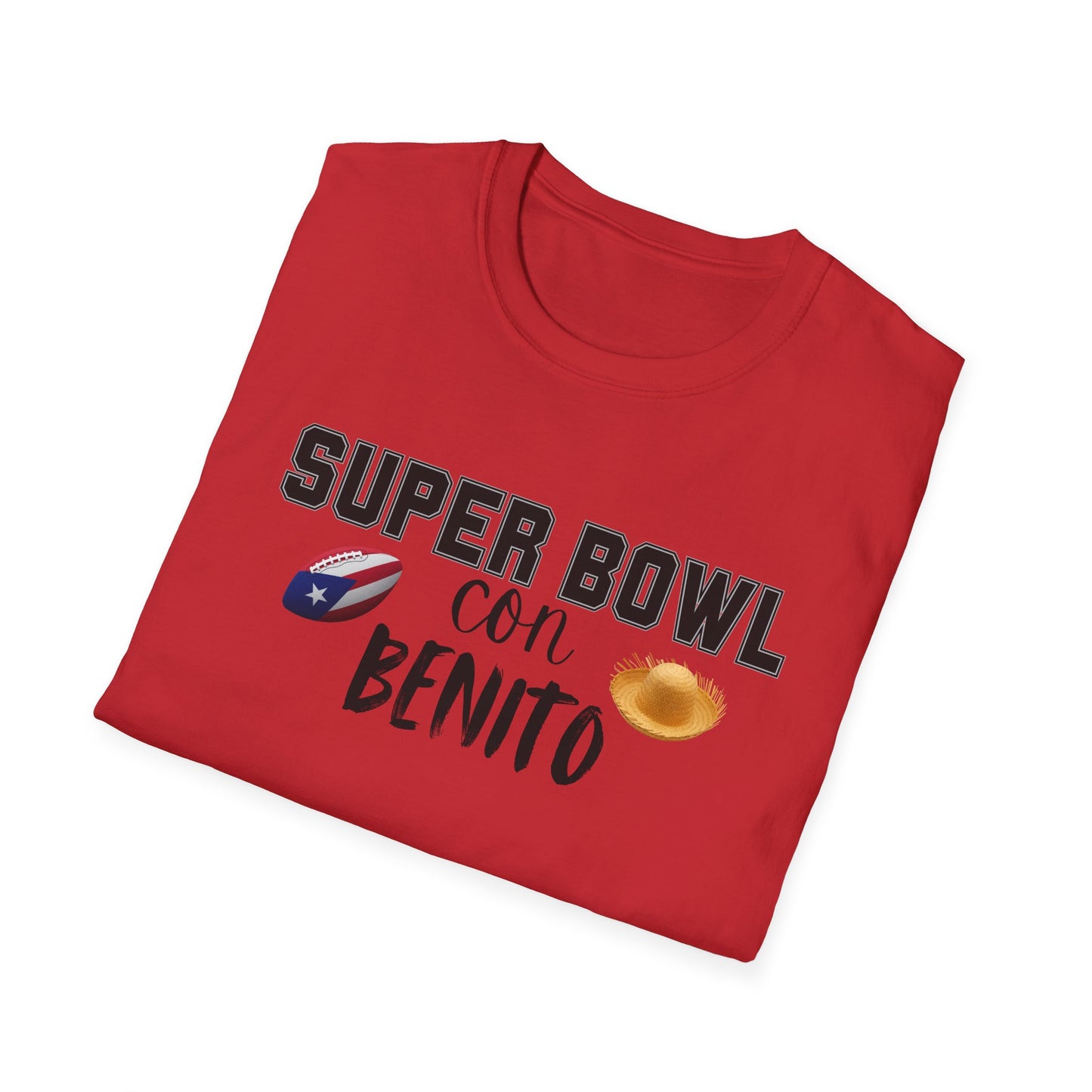 Benito Bowl Halftime Shirt 2026 T-Shirt, Benito Bowl Shirt, Football Fan Gift, Benito Tee, Puerto Rico Heritage Tee, Boriqua Pride Gift