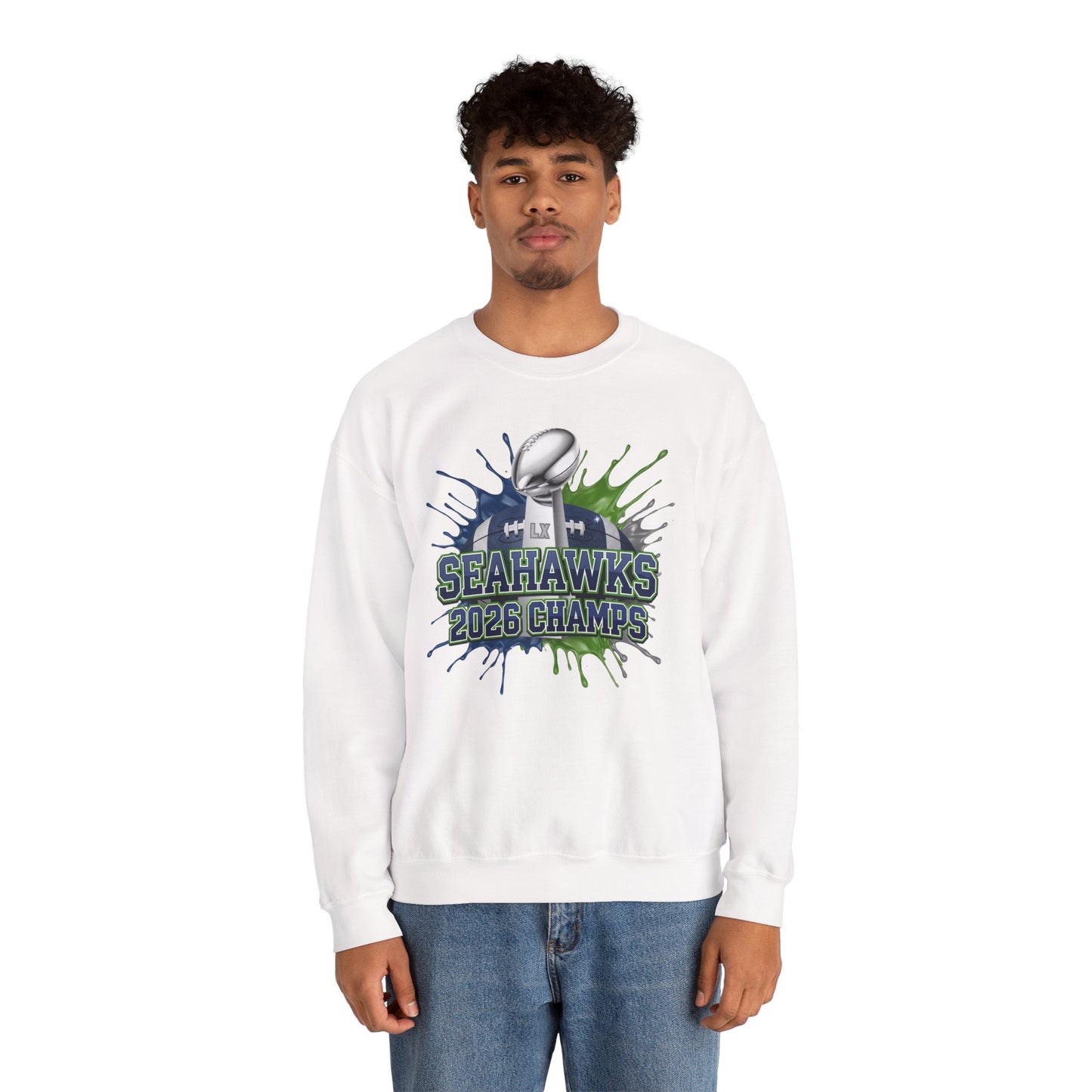 Seahawks 2026 Champions Sweatshirt, Seahawks Football  Fan, 2026 football Champs, Team Victory Sweatshirt