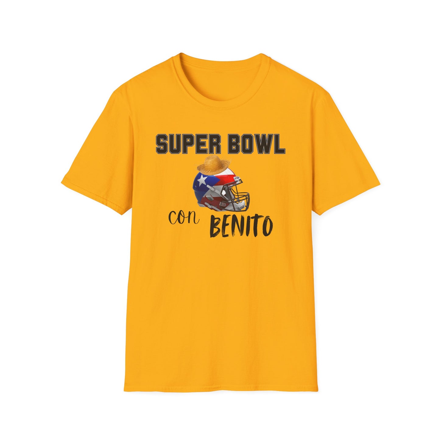 Benito Bowl Halftime Helmet Shirt 2026 T-Shirt, Benito Bowl Shirt, Football Fan Gift, Benito Tee, Puerto Rico Heritage Boriqua Pride Gift