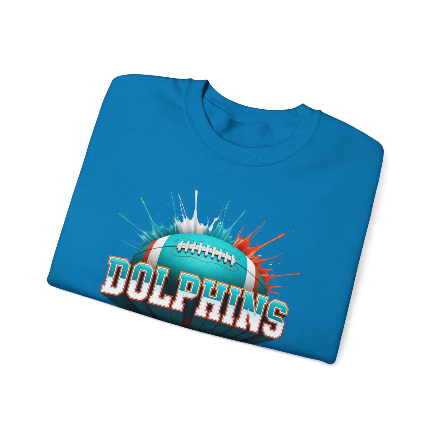 Miami Football Sweatshirt, Miami Team Sweatshirt, Football Gift for Miami Fans, Game Day Sports Fan Football Apparel