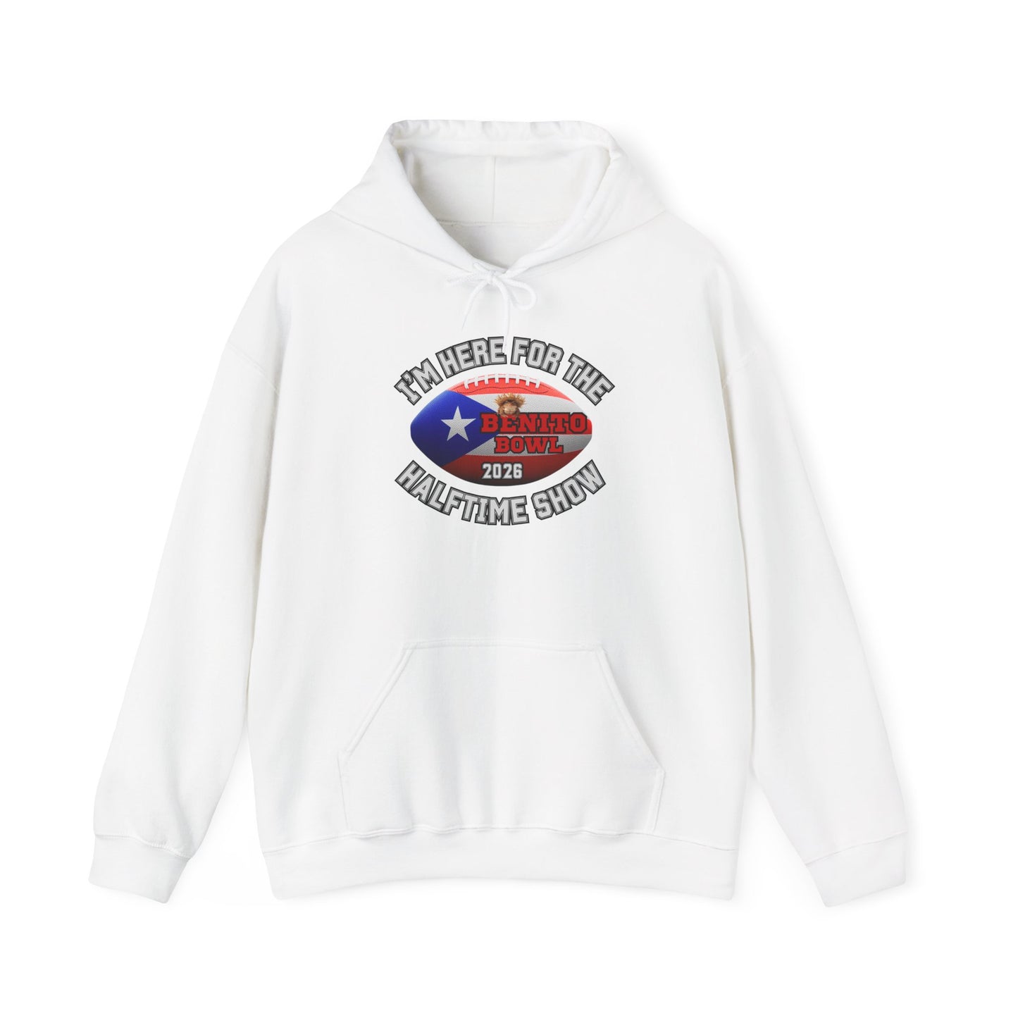 Benito Bowl Halftime Shirt 2026 Hoodie, Benito Bowl Hooded Sweatshirt, Football Fan Gift, Puerto Rico Heritage Hoodie, Boriqua Pride Gift