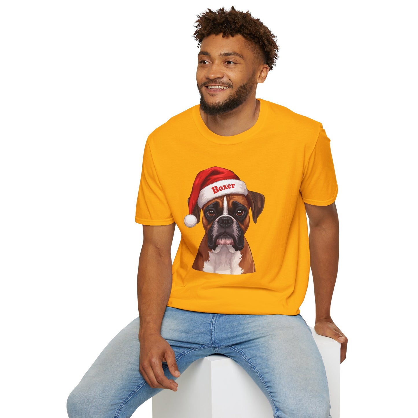 Boxer Dog Portrait Shirt – Boxer Dog Lover Gift, Cute Dog Mom Tee, Dog Dad Shirt, Pet Breed Apparel