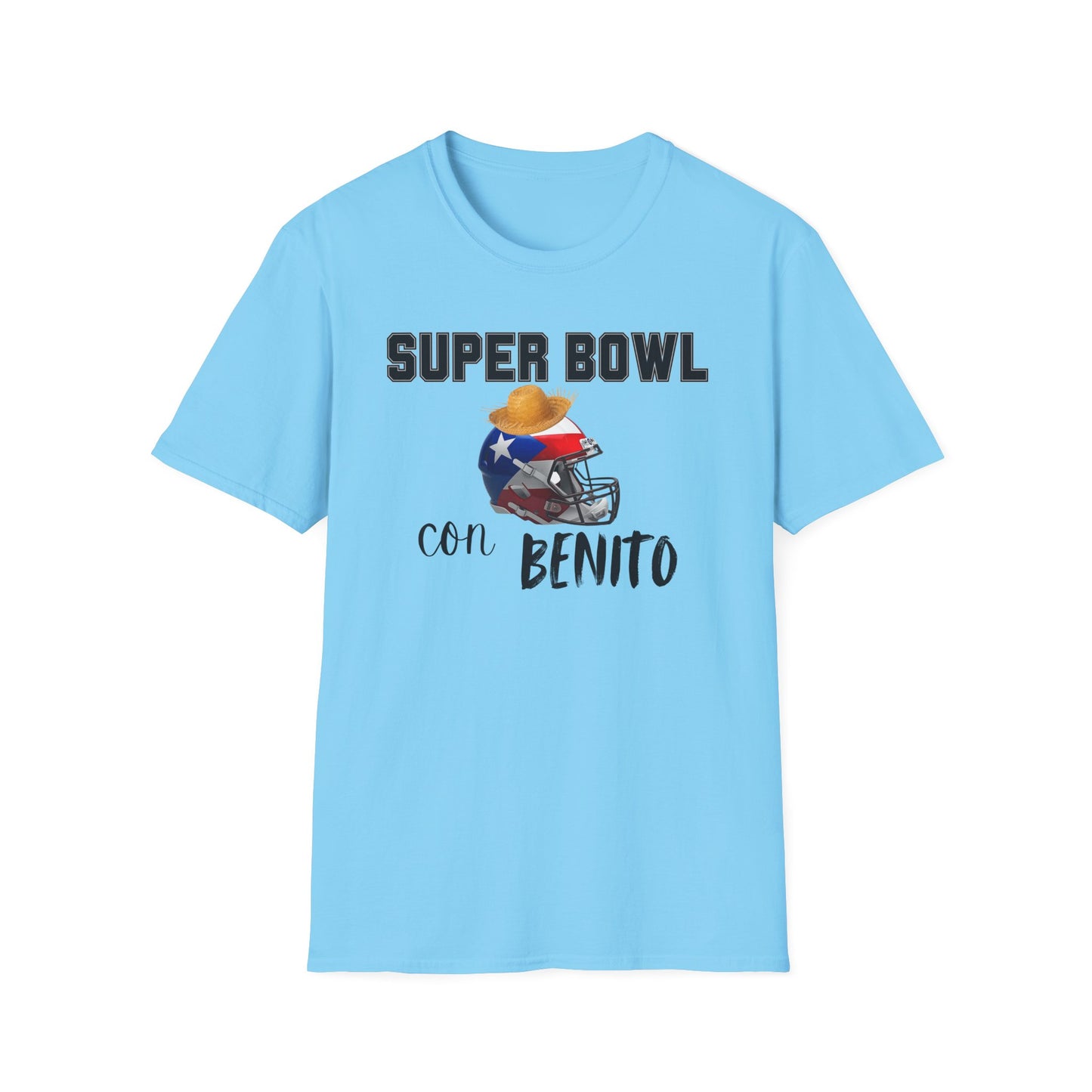 Benito Bowl Halftime Helmet Shirt 2026 T-Shirt, Benito Bowl Shirt, Football Fan Gift, Benito Tee, Puerto Rico Heritage Boriqua Pride Gift