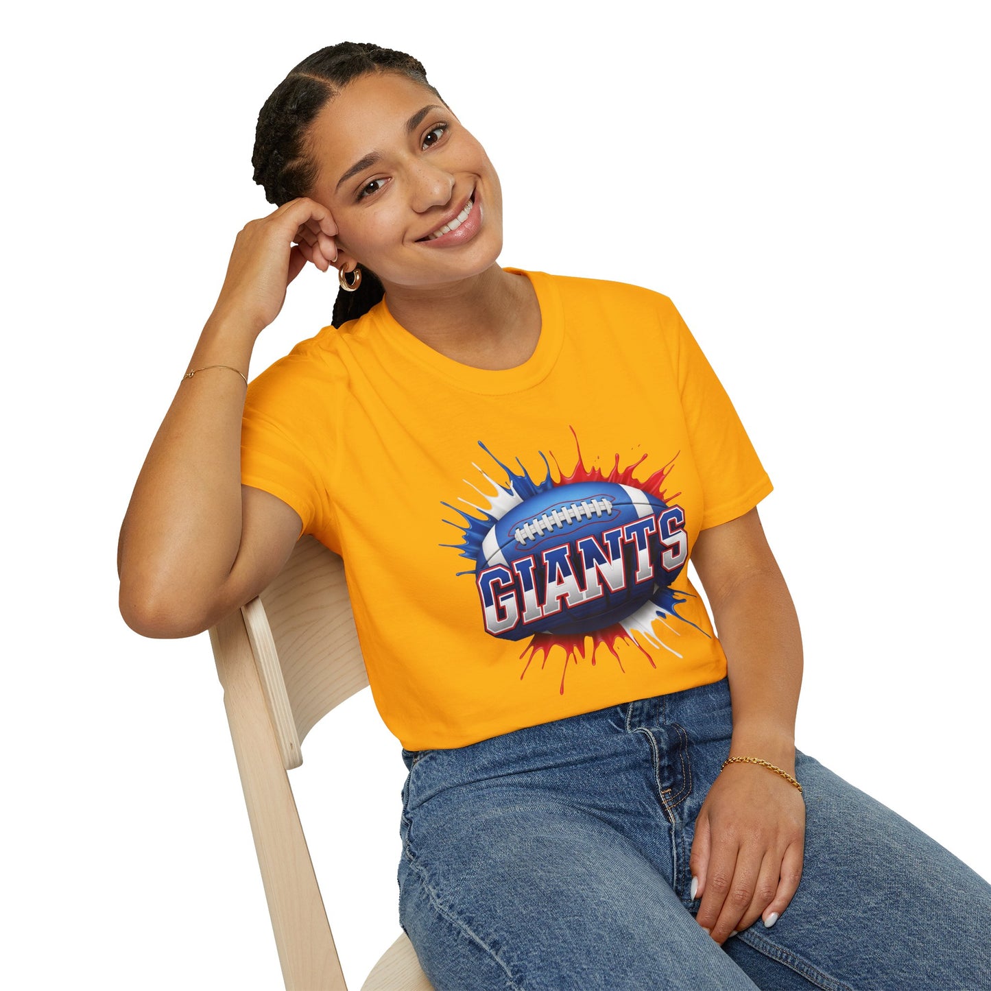 New York Football Unisex T-Shirt, New York Team Tee, Football Gift for New York Fans, Game Day Shirt, Sports Fan Apparel, Football Tee