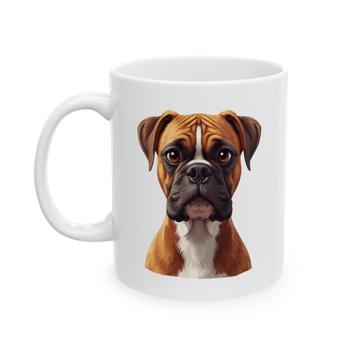 Boxer Dog Mug, Boxer Coffee Mug, Dog Lover Mug, Pet Parent Gift, Boxer Mom Dad Cup 11oz or 15oz, Dog Lover Gift
