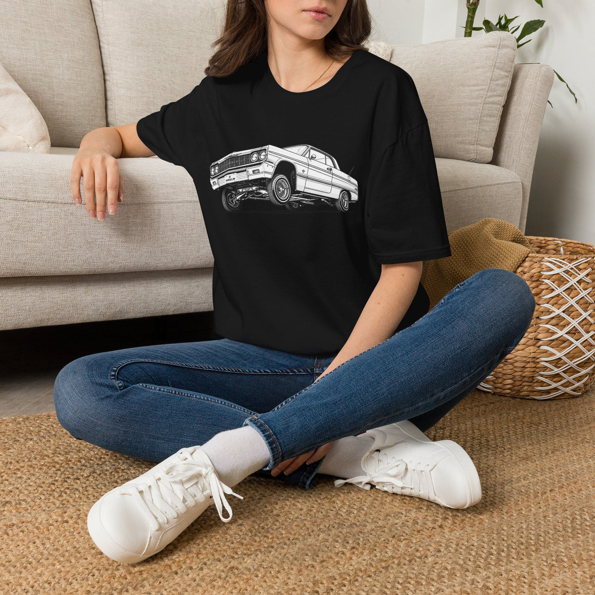 Lowrider Car Shirt, Classic Car T-Shirt, Vintage Custom Car Tee, Car Enthusiast Gift, Cruise Night Shirt