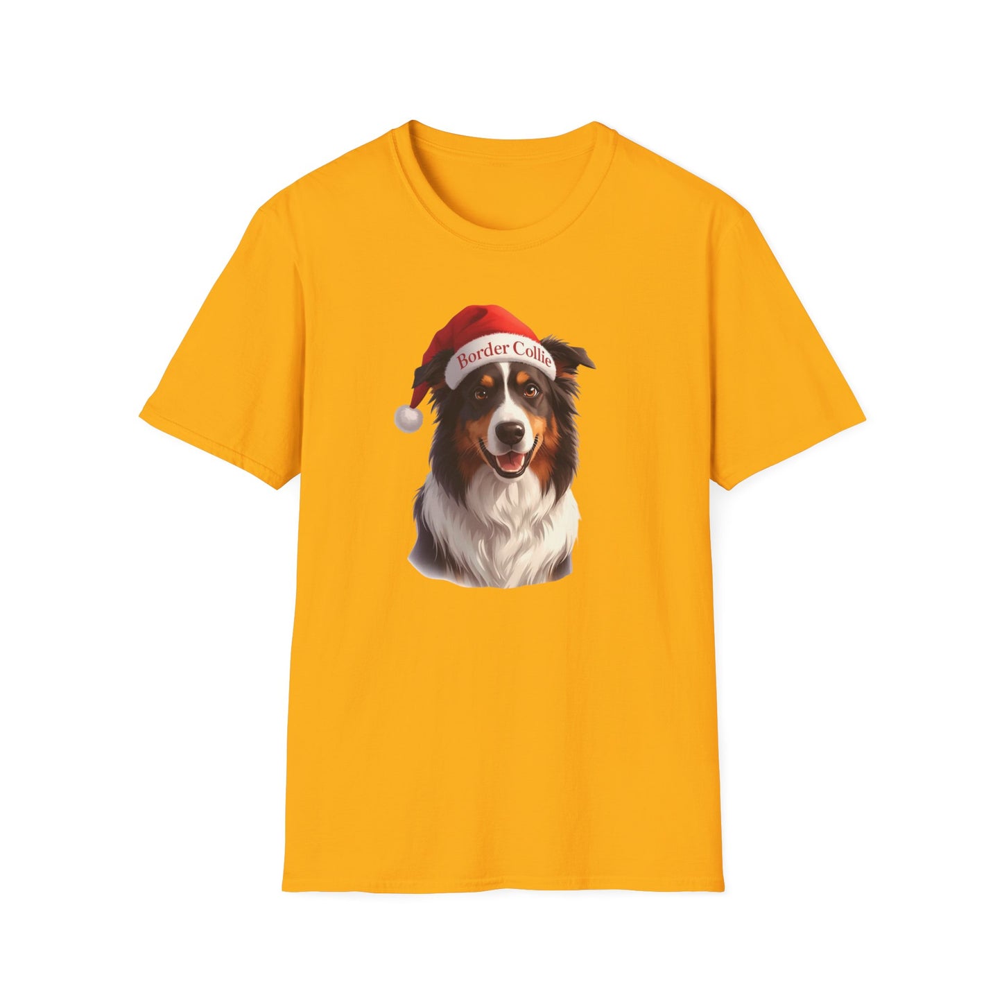 Border Collie Dog Portrait Shirt – Border Collie Dog Lover Gift, Cute Dog Mom Tee, Dog Dad Shirt, Pet Breed Apparel