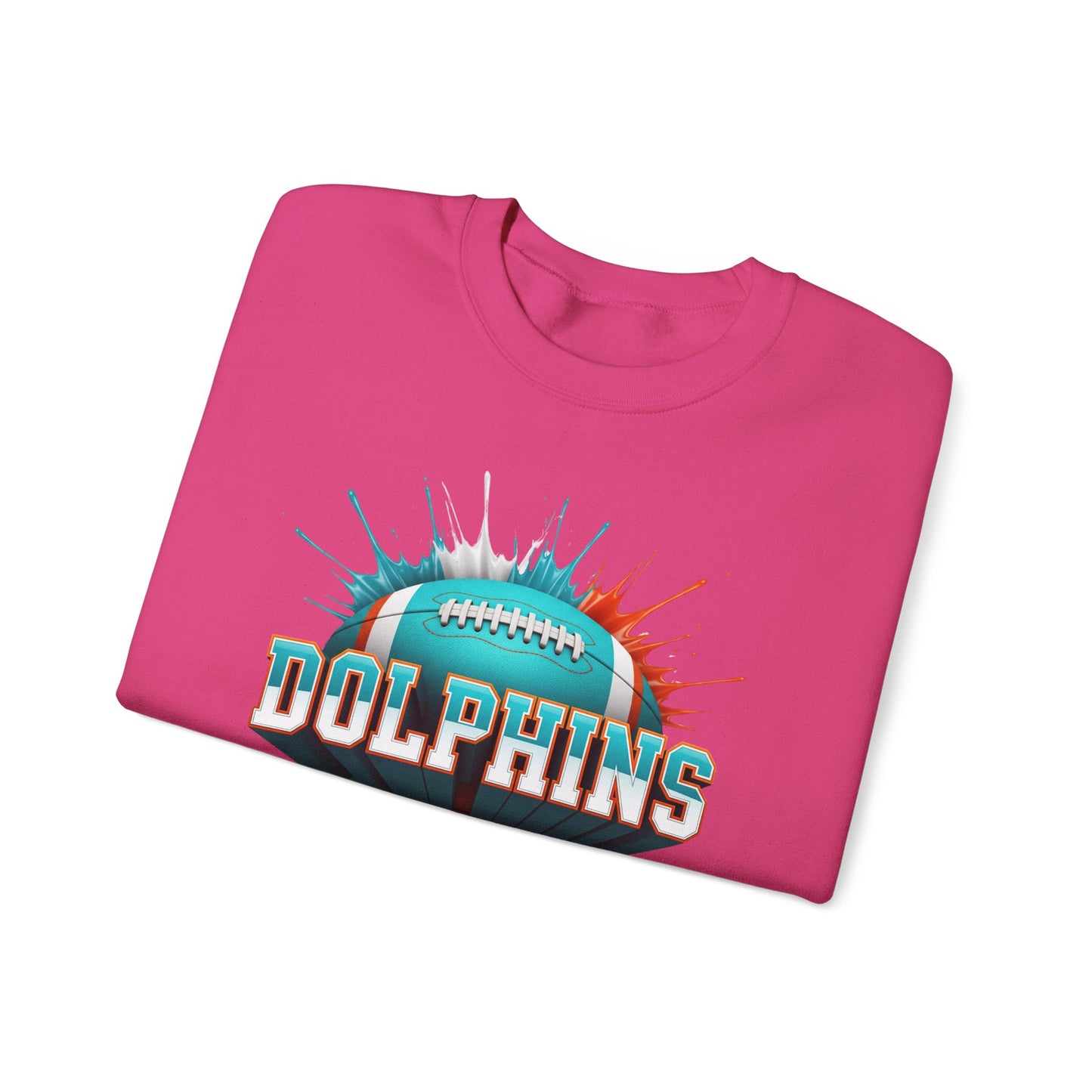 Miami Football Sweatshirt, Miami Team Sweatshirt, Football Gift for Miami Fans, Game Day Sports Fan Football Apparel