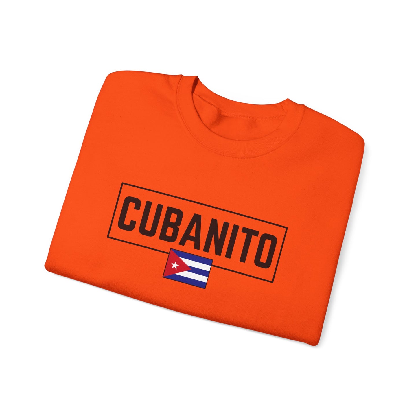 CUBANITO Sweatshirt – Cuban Flag Sweatshirt for Men, Latino Pride Sweatshirt, Cuba Heritage Top, Cuban Culture Graphic Sweatshirt