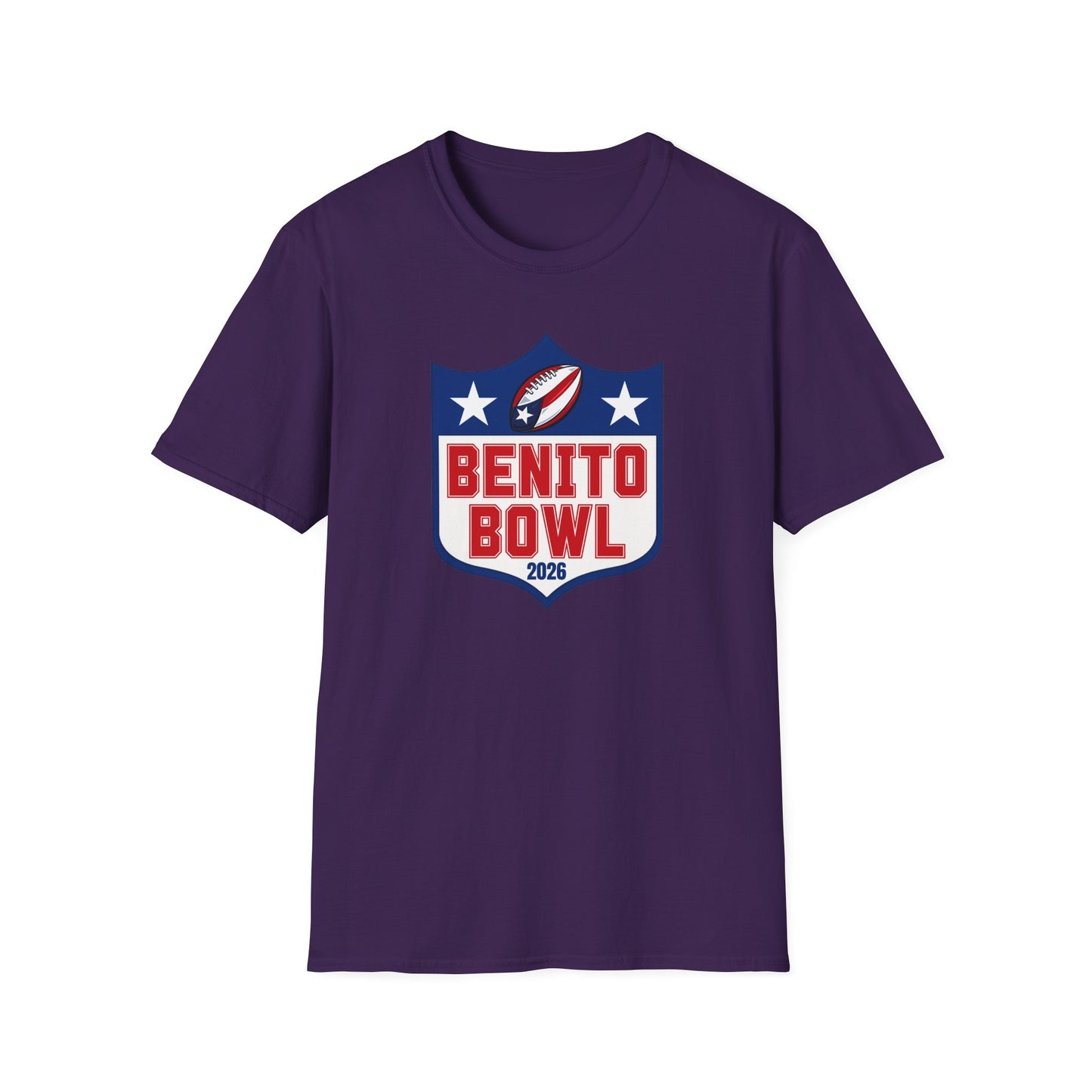 Benito Bowl 2026 Football T-shirt, Benito Bowl Shirt, Football Fan Gift, Puerto Rico Boricua Heritage Culture Pride Tee