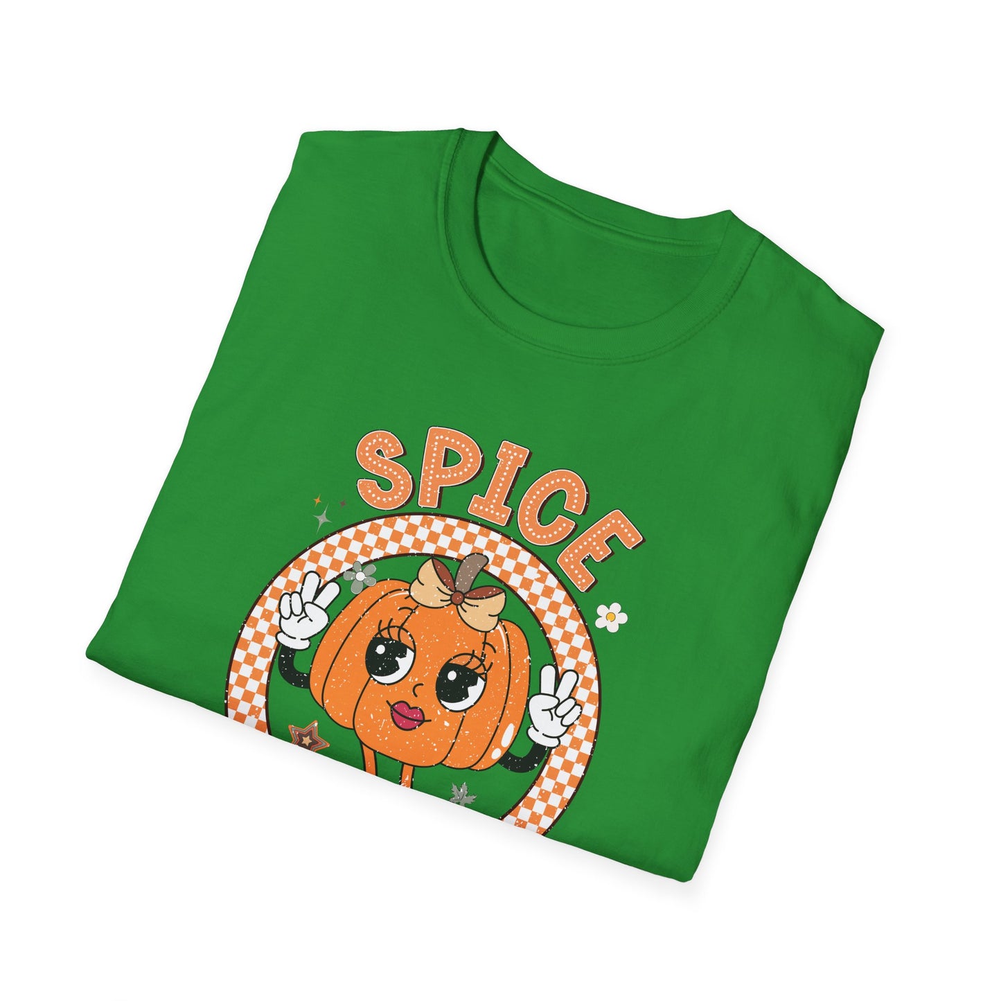 Spice Girl Pumpkin Fall T-Shirt - Cute Women's Autumn Tee, Thanksgiving Shirt, Lady Pumpkin Spice Girl Tee, Cozy Fall Tee for Her