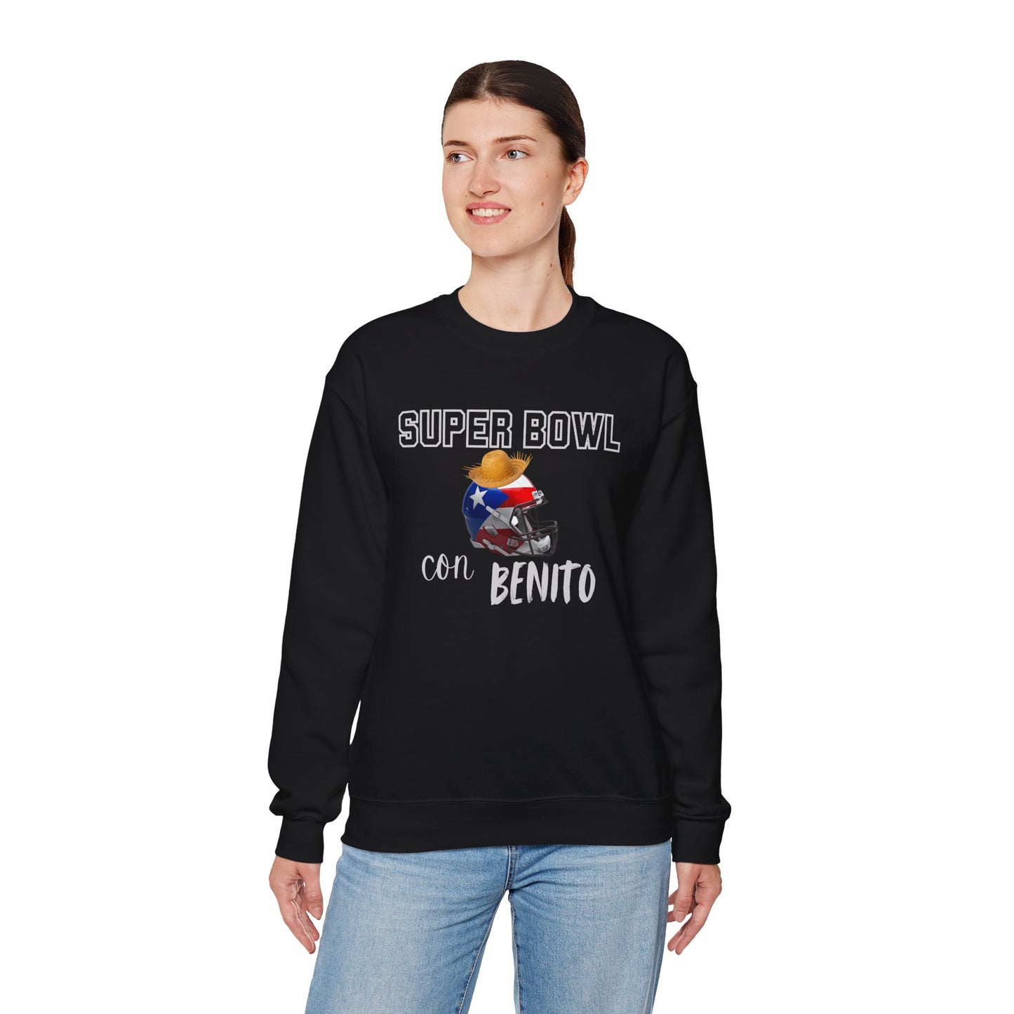 Benito Bowl Halftime 2026 Sweatshirt, Benito Bowl Shirt, Football Fan Gift, Puerto Rico Heritage Sweatshirt, Boriqua Pride Gift