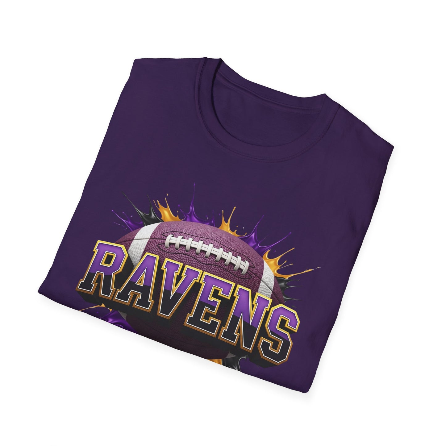 Baltimore Football Unisex T-Shirt, Baltimore Team Tee, Football Gift for Baltimore Fans, Game Day Shirt, Sports Fan Apparel Football Tee