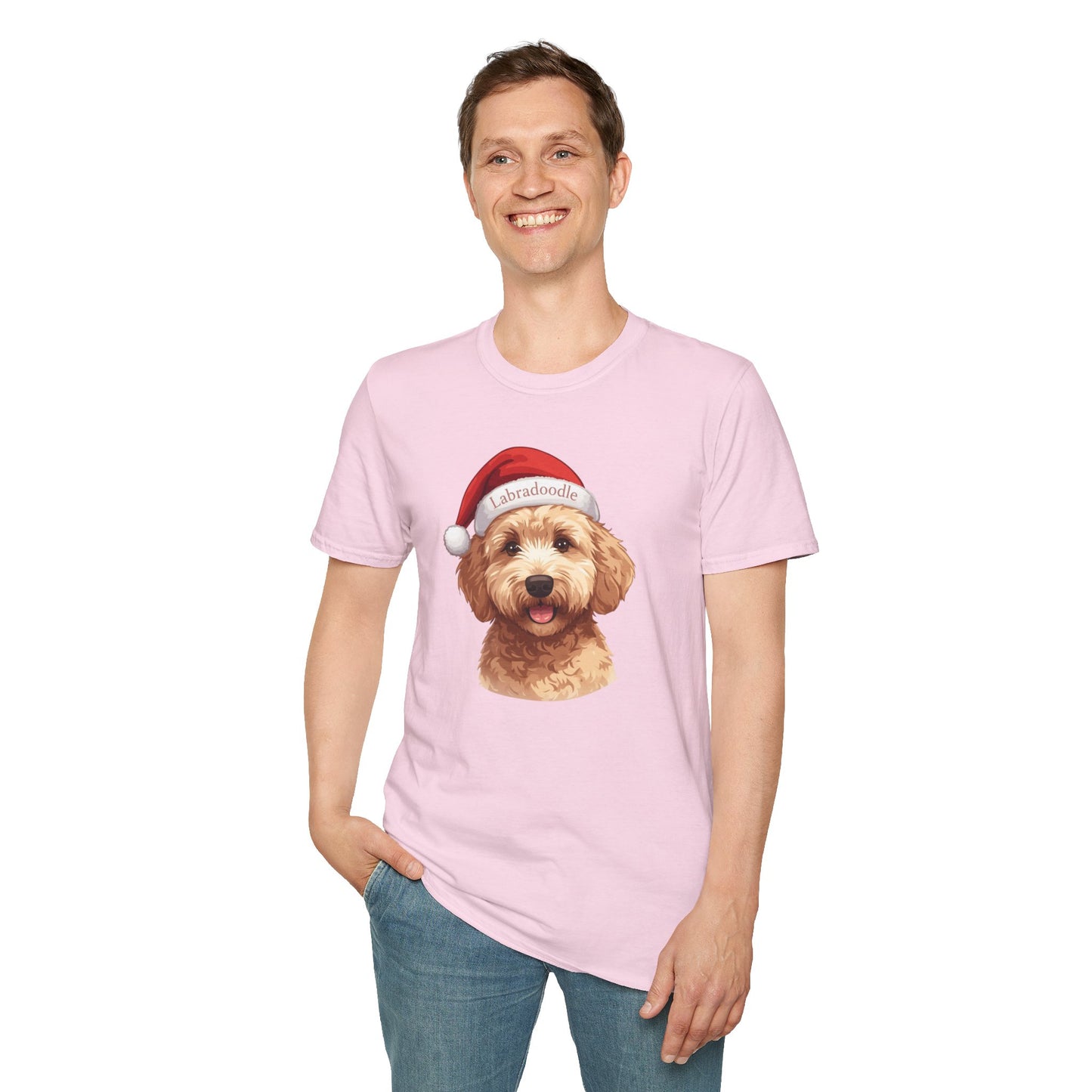 Labradoodle Dog Portrait Shirt – Labradoodle Dog Lover Gift, Cute Dog Mom Tee, Dog Dad Shirt, Pet Breed Apparel