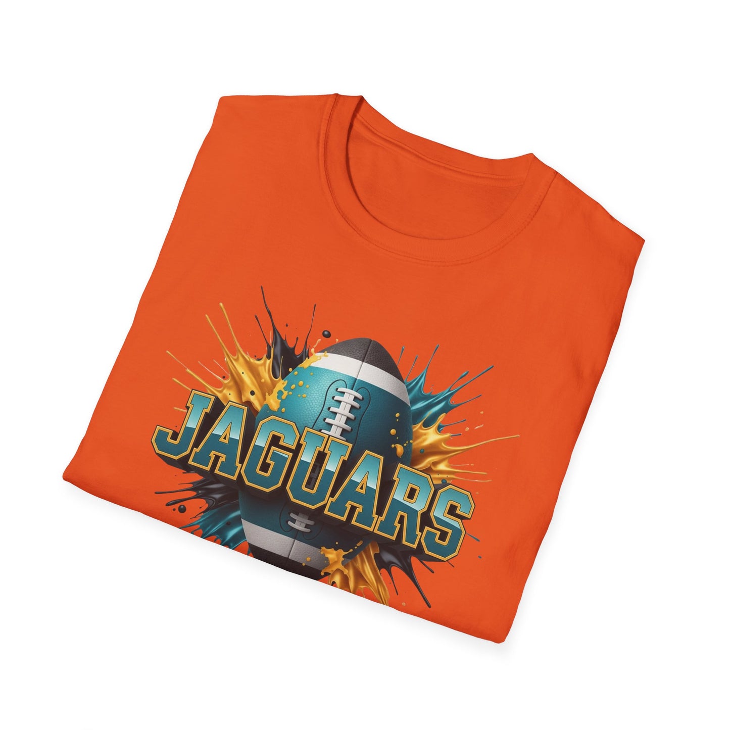 Jacksonville Football Unisex T-Shirt, Jacksonville Team Tee, Football Gift for Jacksonville Fans, Game Day Shirt Sports Fan Football Apparel