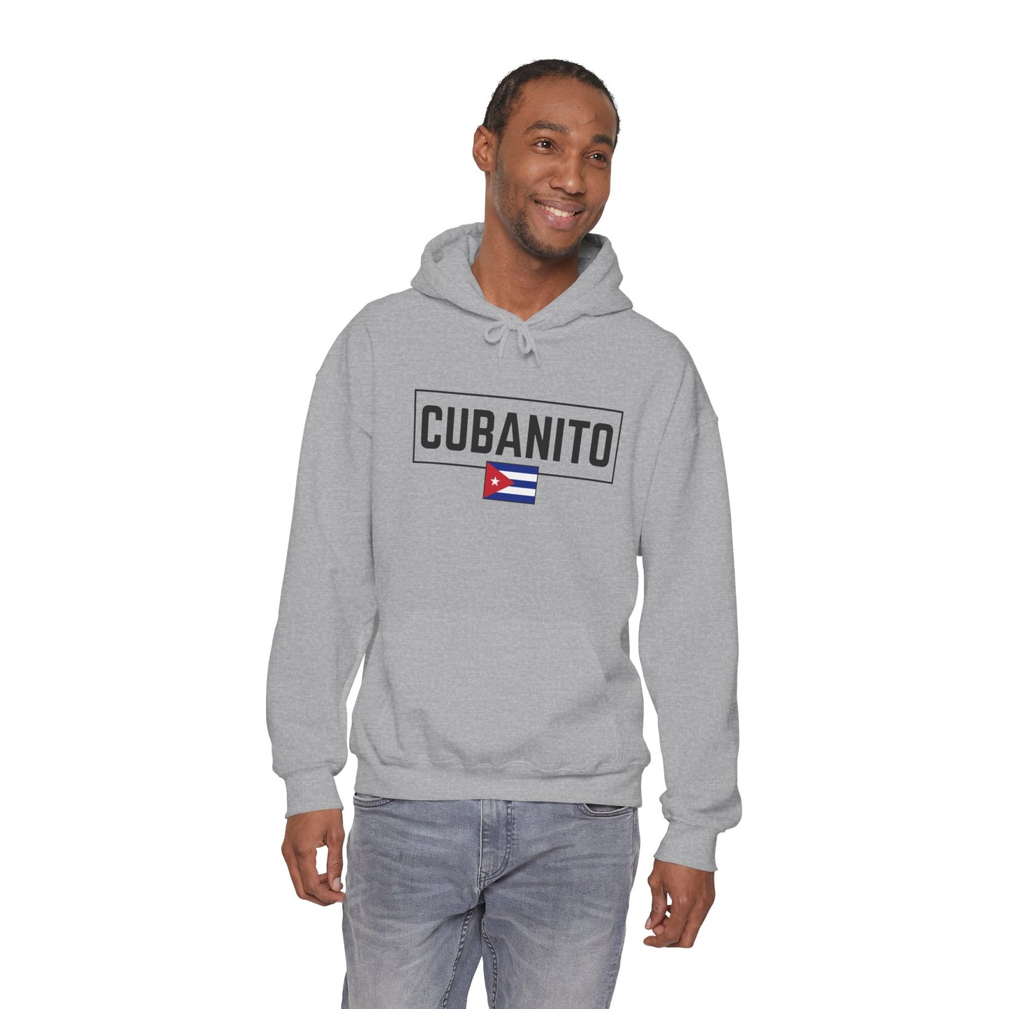 CUBANITO Hoodie – Cuban Flag Hoodie for Men, Latino Pride Hoodie, Cuba Heritage Top, Cuban Culture Graphic Hoodie