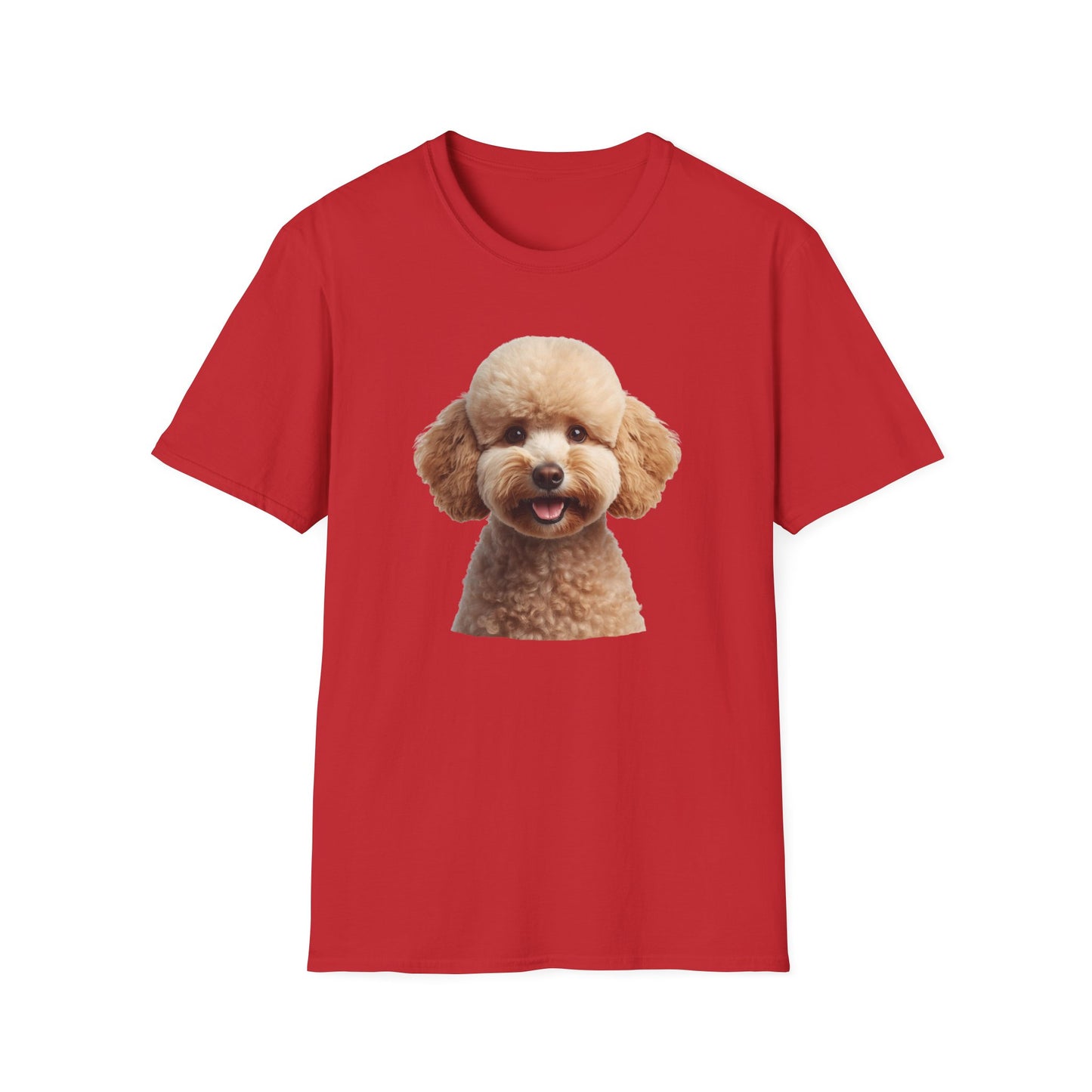 Poodle Dog Portrait Shirt – Poodle Dog Lover Gift, Cute Dog Mom Tee, Dog Dad Shirt, Pet Breed Apparel