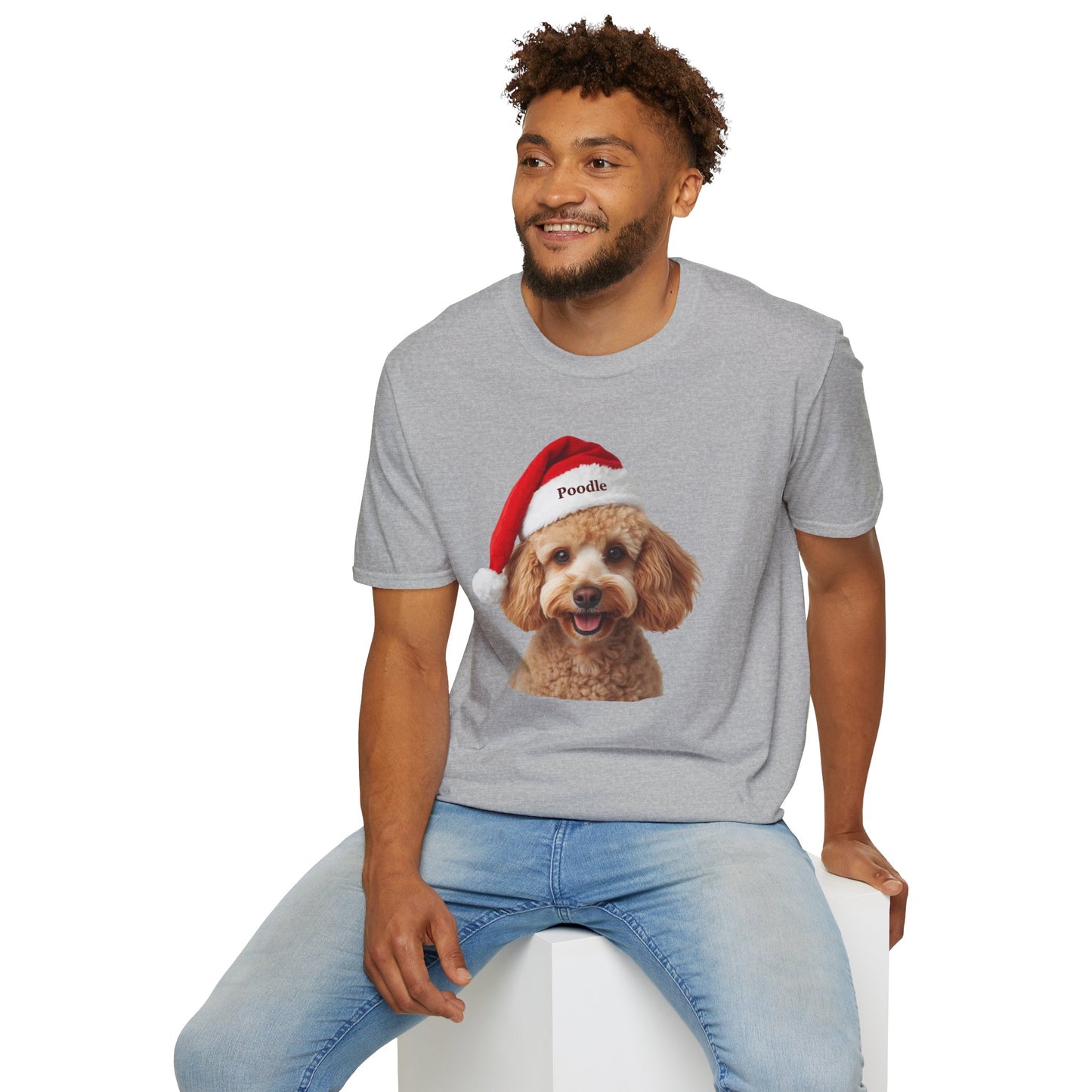 Poodle Dog Portrait Shirt – Poodle Dog Lover Gift, Cute Dog Mom Tee, Dog Dad Shirt, Pet Breed Apparel