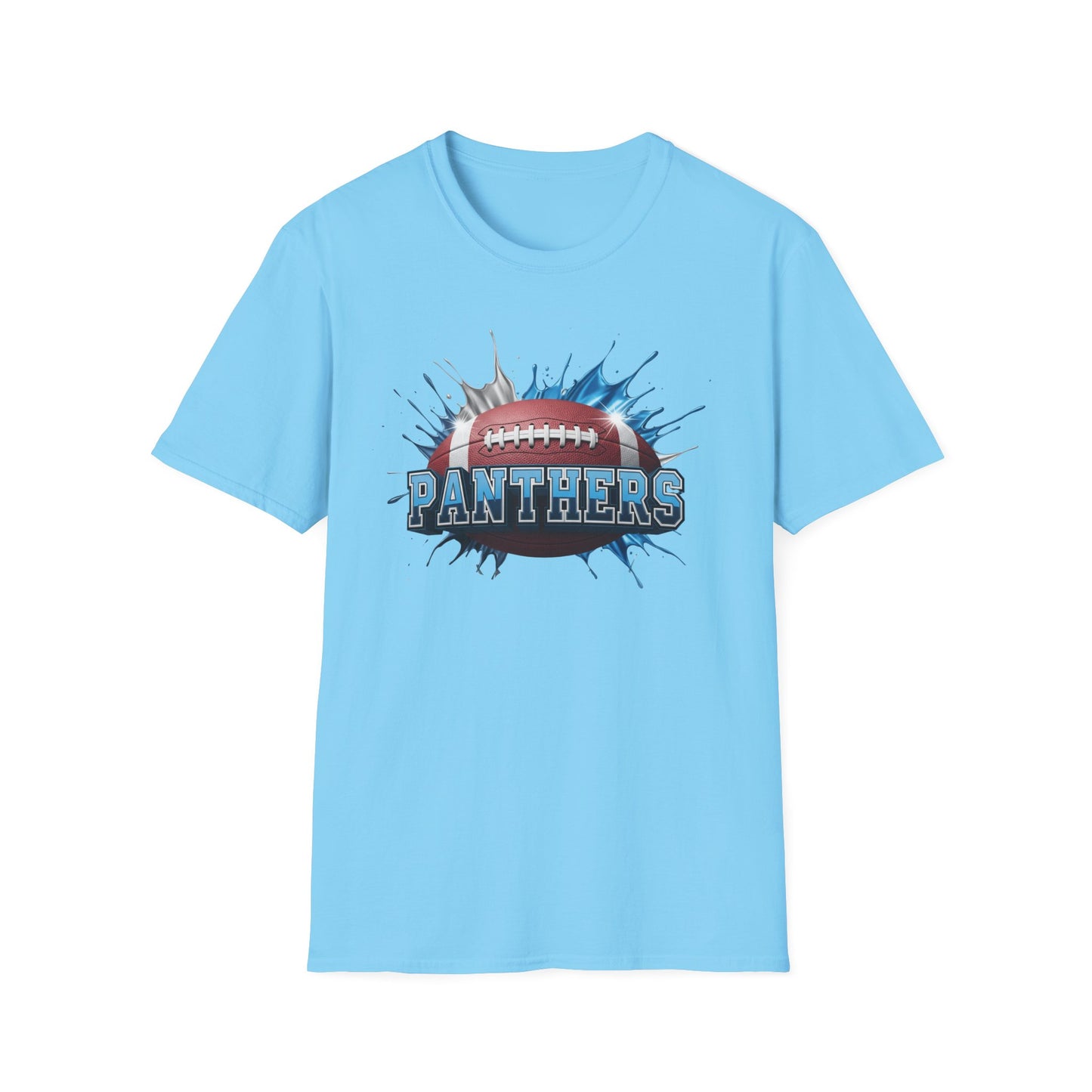 Carolina Football Unisex T-Shirt, Carolina Team Tee, Football Gift for Carolina Fans, Game Day Shirt, Sports Fan Football Apparel