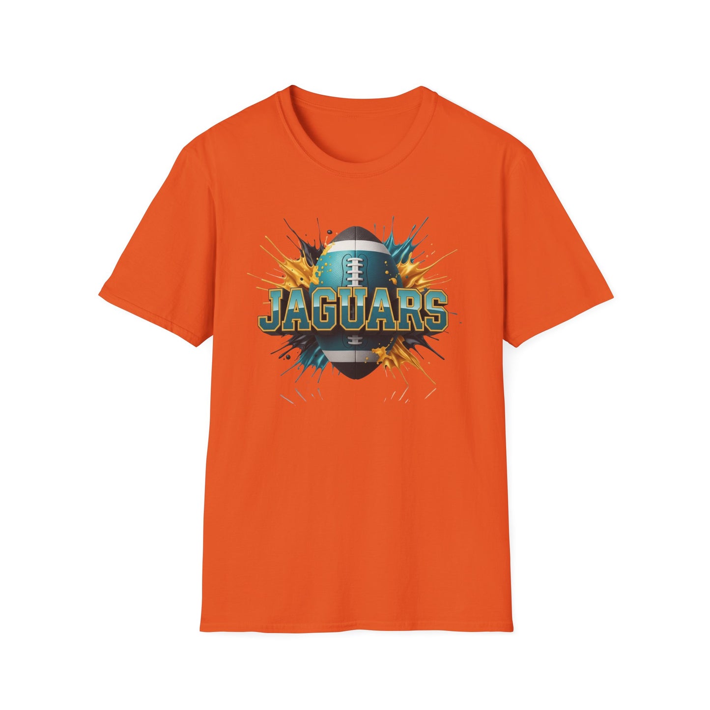 Jacksonville Football Unisex T-Shirt, Jacksonville Team Tee, Football Gift for Jacksonville Fans, Game Day Shirt Sports Fan Football Apparel