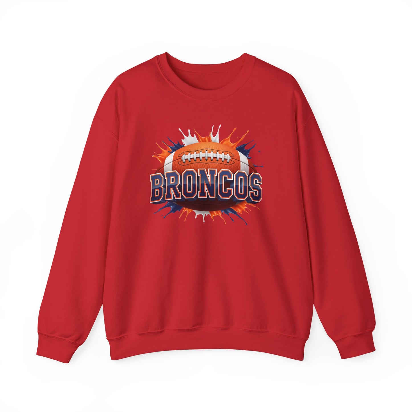 Denver Football Sweatshirt, Denver Team Sweatshirt, Football Gift for Denver Fans, Game Day Sports Fan Football Apparel