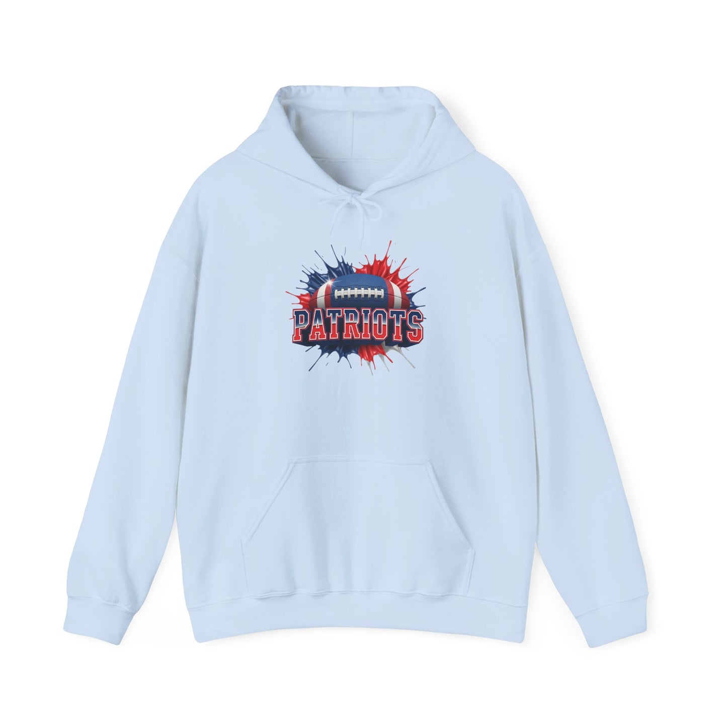 New England Football Hoodie, New England Team Hoodie, Football Gift for New England Fans, Game Day Sports Fan Apparel, Football Fan Gift