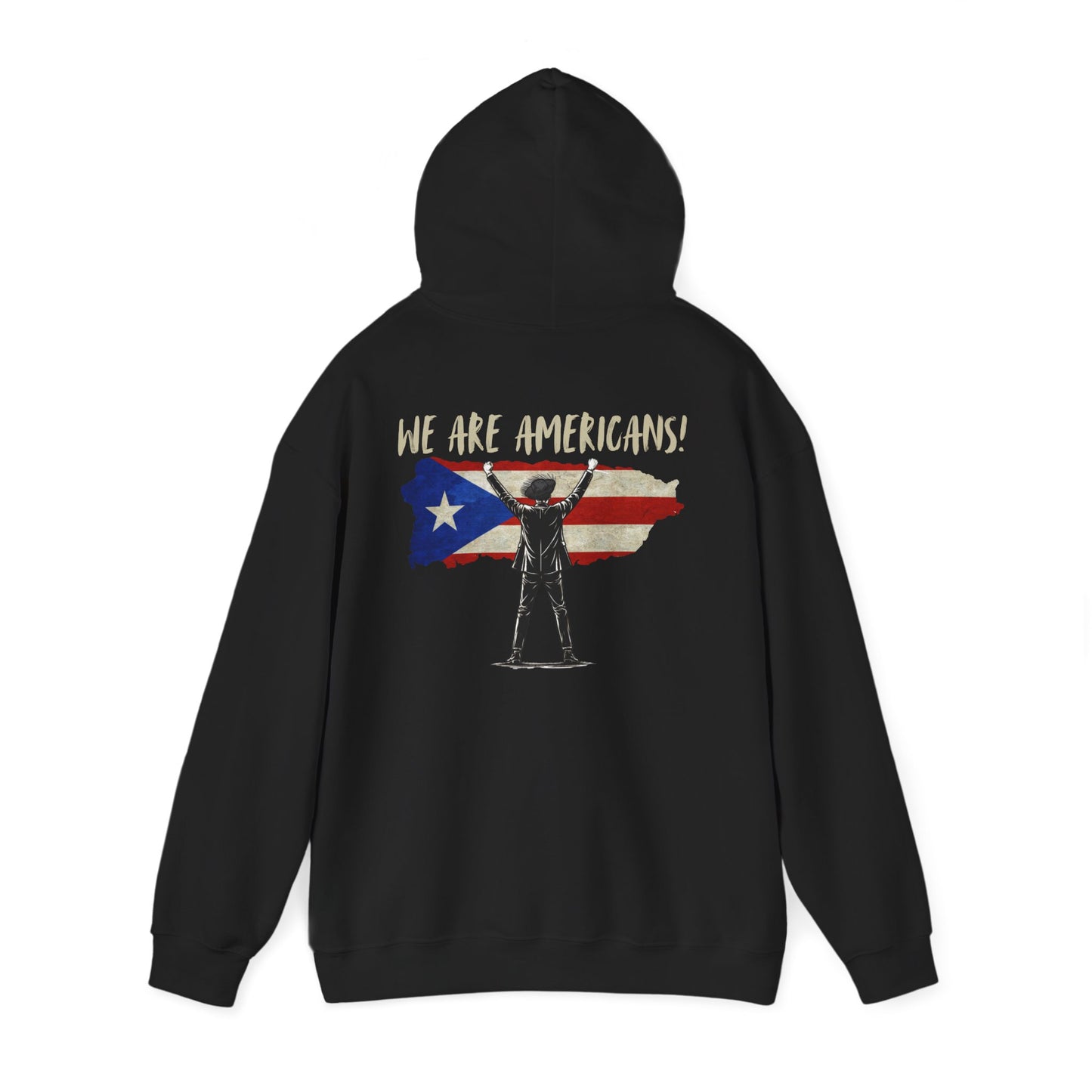 Benito Hoodie We are Americans , Benito Bowl, Football Fan Gift, Puerto Rico Boricua Heritage Culture Pride Hoodie