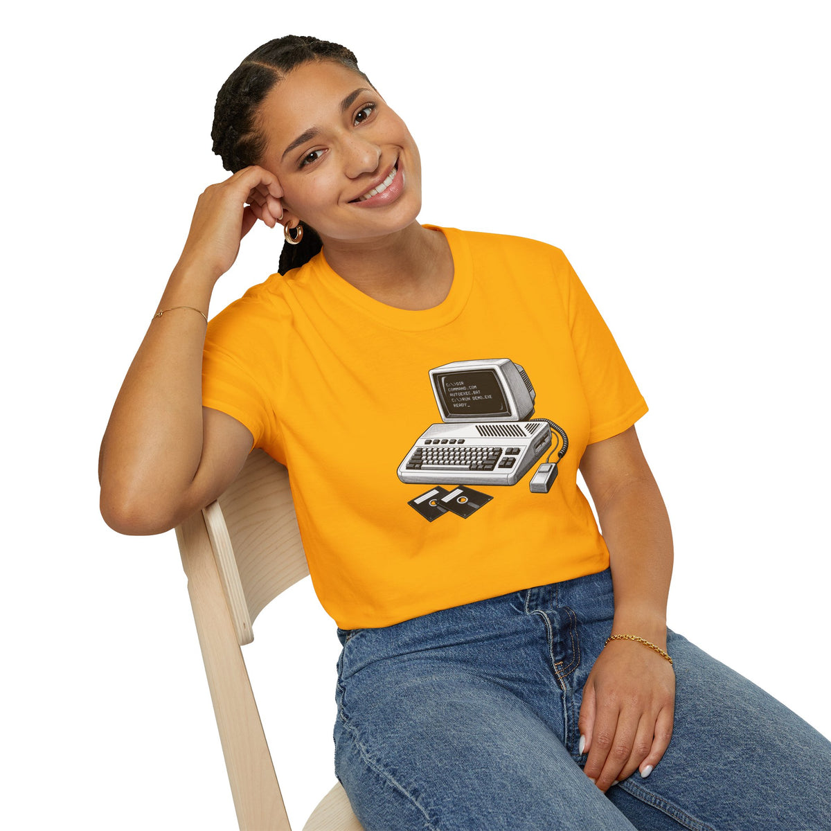 Vintage Computer T-Shirt, Retro Tech Shirt, Floppy Disk Tee, Programmer Gift, Computer Nerd Shirt