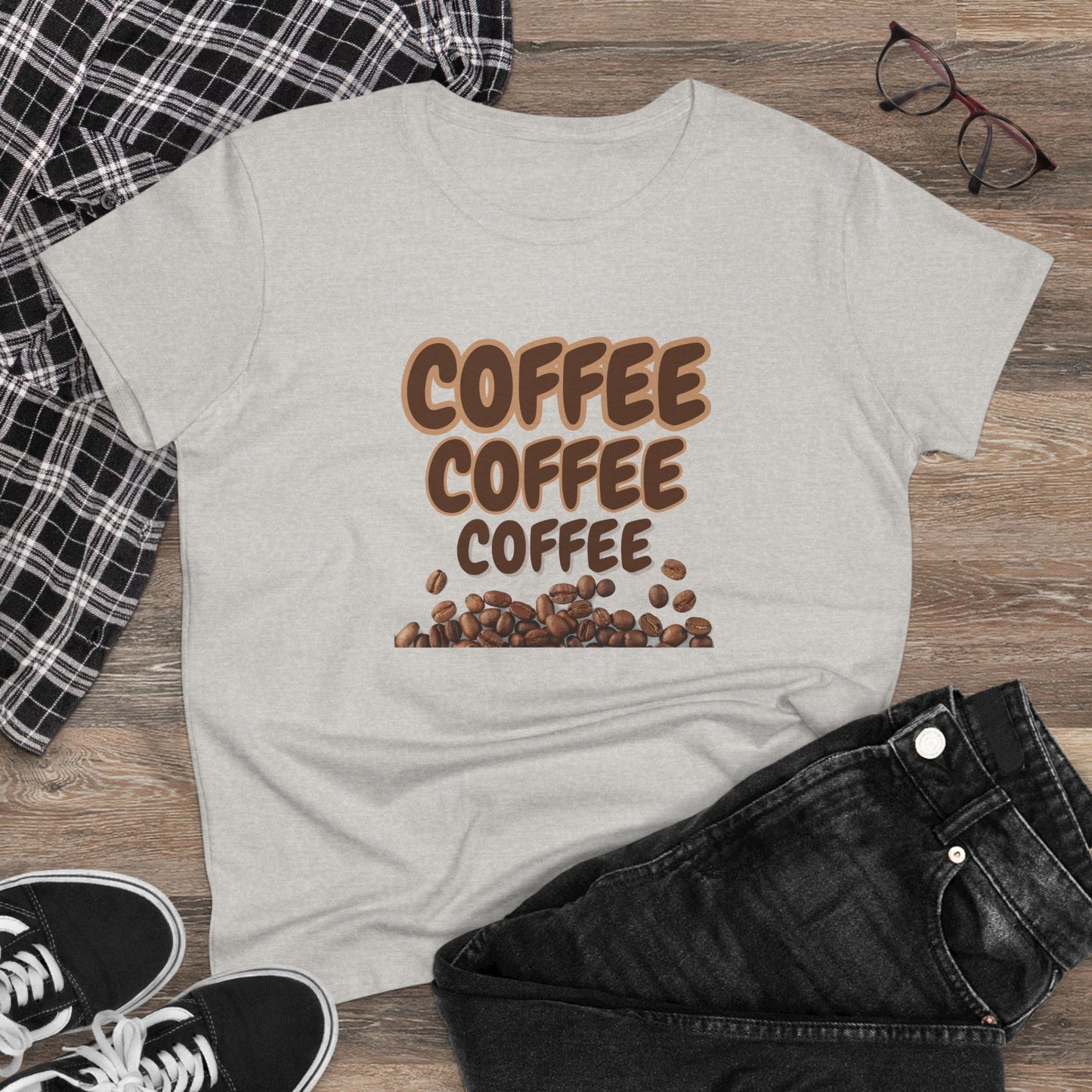 Coffee Coffee Coffee Shirt, Funny Coffee Shirt, Mother's Day Gift, Coffee Lover Gift, Mom Gift, Coffee Drinker Gift
