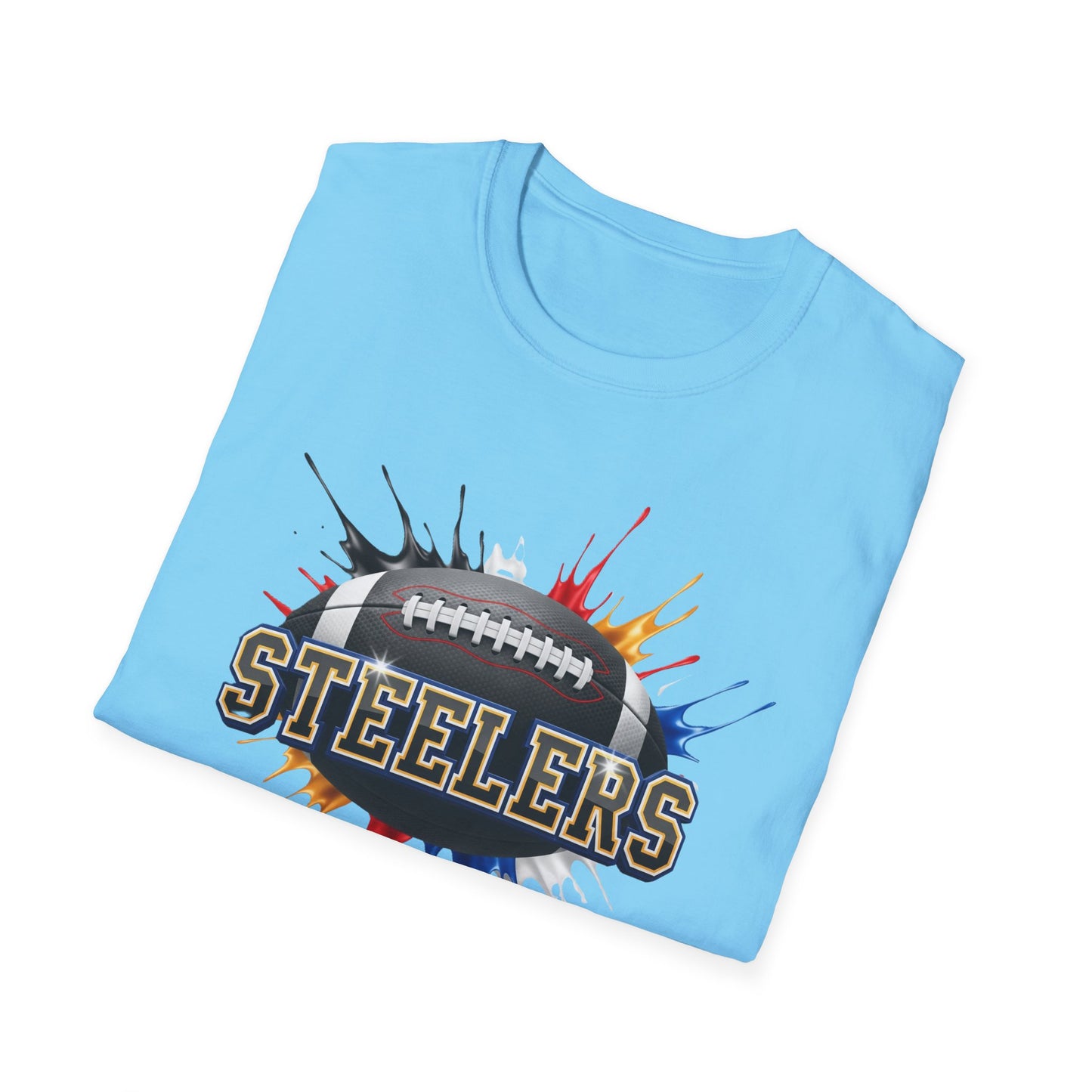 Pittsburgh Football Unisex T-Shirt, Pittsburgh Team Tee, Football Gift for Pittsburgh Fans, Game Day Shirt, Sports Fan Football Apparel