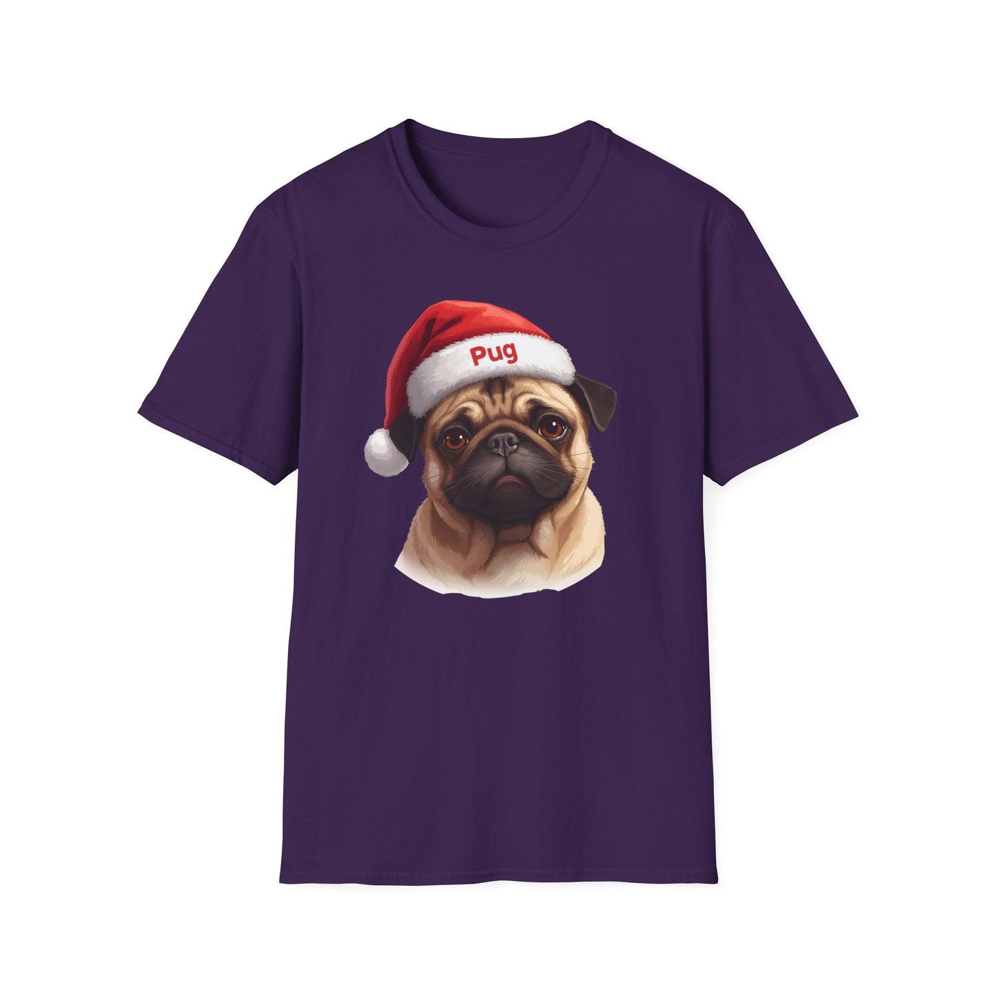 Pug Dog Portrait Shirt – Pug Dog Lover Gift, Cute Dog Mom Tee, Dog Dad Shirt, Pet Breed Apparel