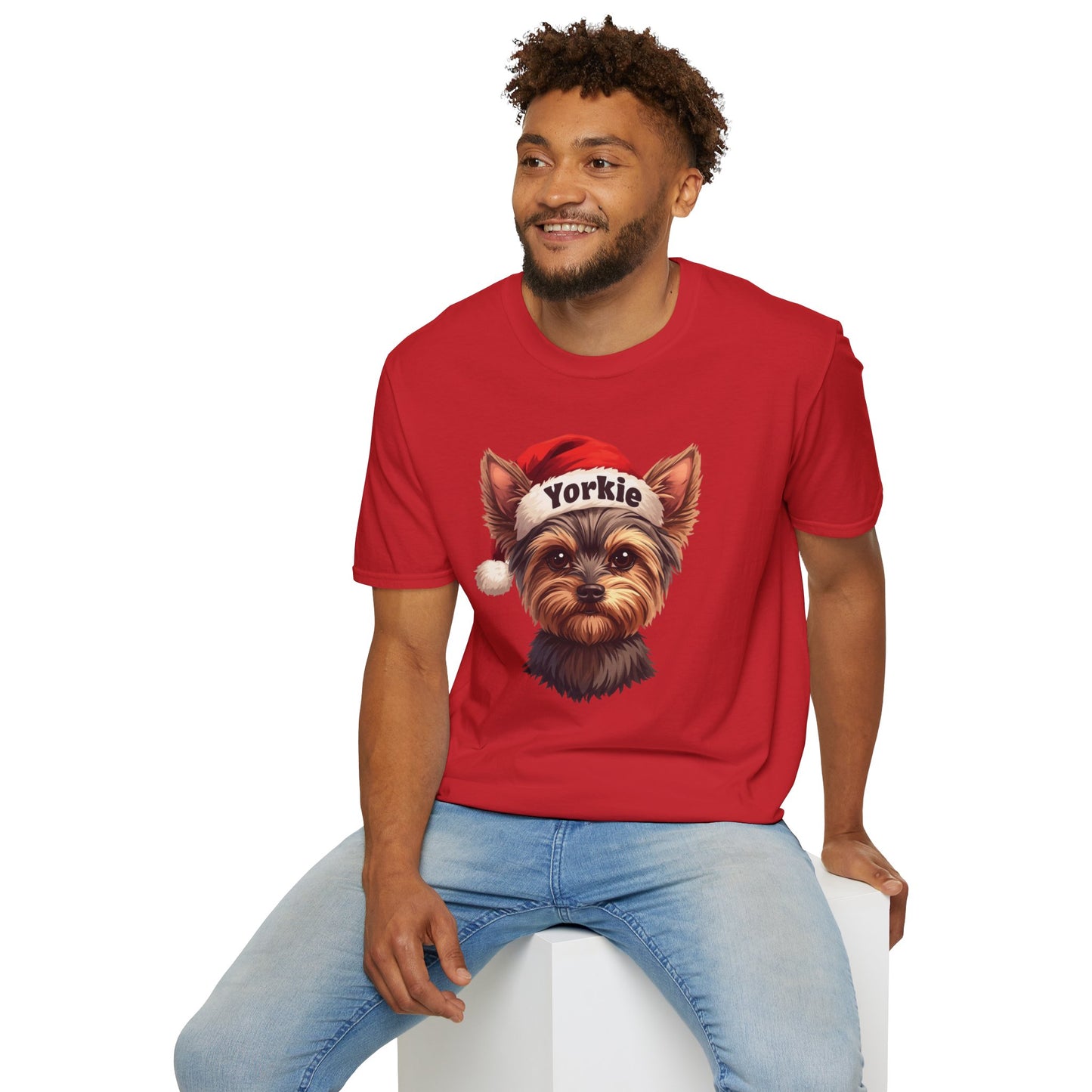 Yorkshire Terrier Dog Portrait Shirt – Yorkie Dog Lover Gift, Cute Dog Mom Tee, Dog Dad Shirt, Pet Breed Apparel