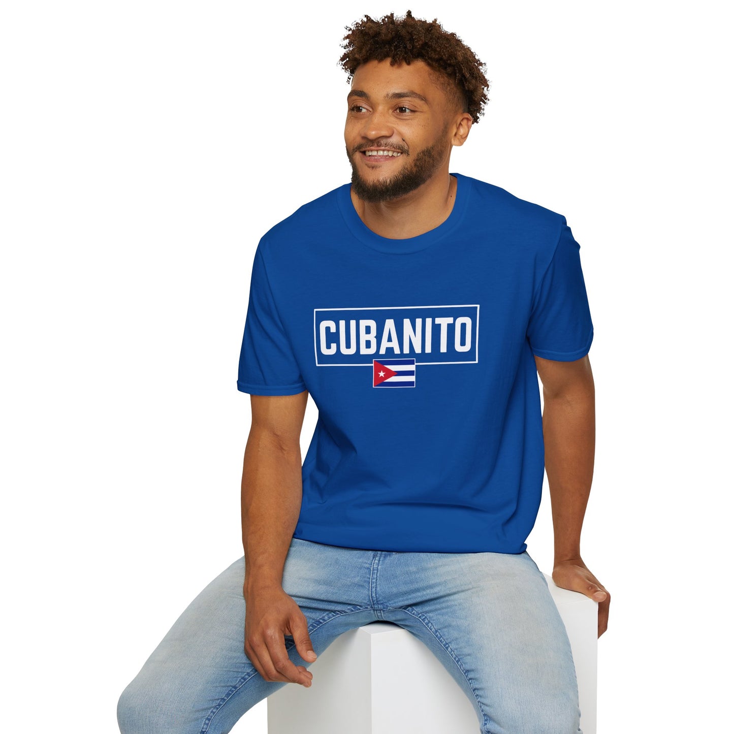 CUBANITO T-Shirt – Cuban Flag Shirt for Men, Latino Pride Tee, Cuba Heritage Top, Cuban Culture Graphic Tee