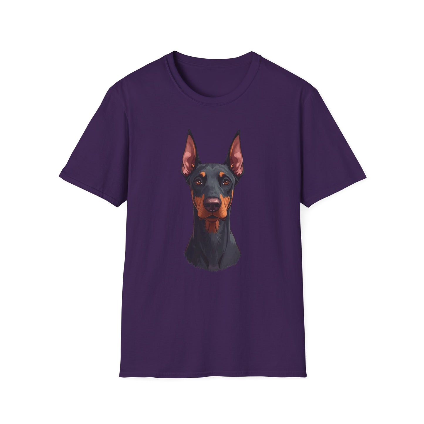 Doberman Dog Portrait Shirt – Doberman Dog Lover Gift, Cute Dog Mom Tee, Dog Dad Shirt, Pet Breed Apparel