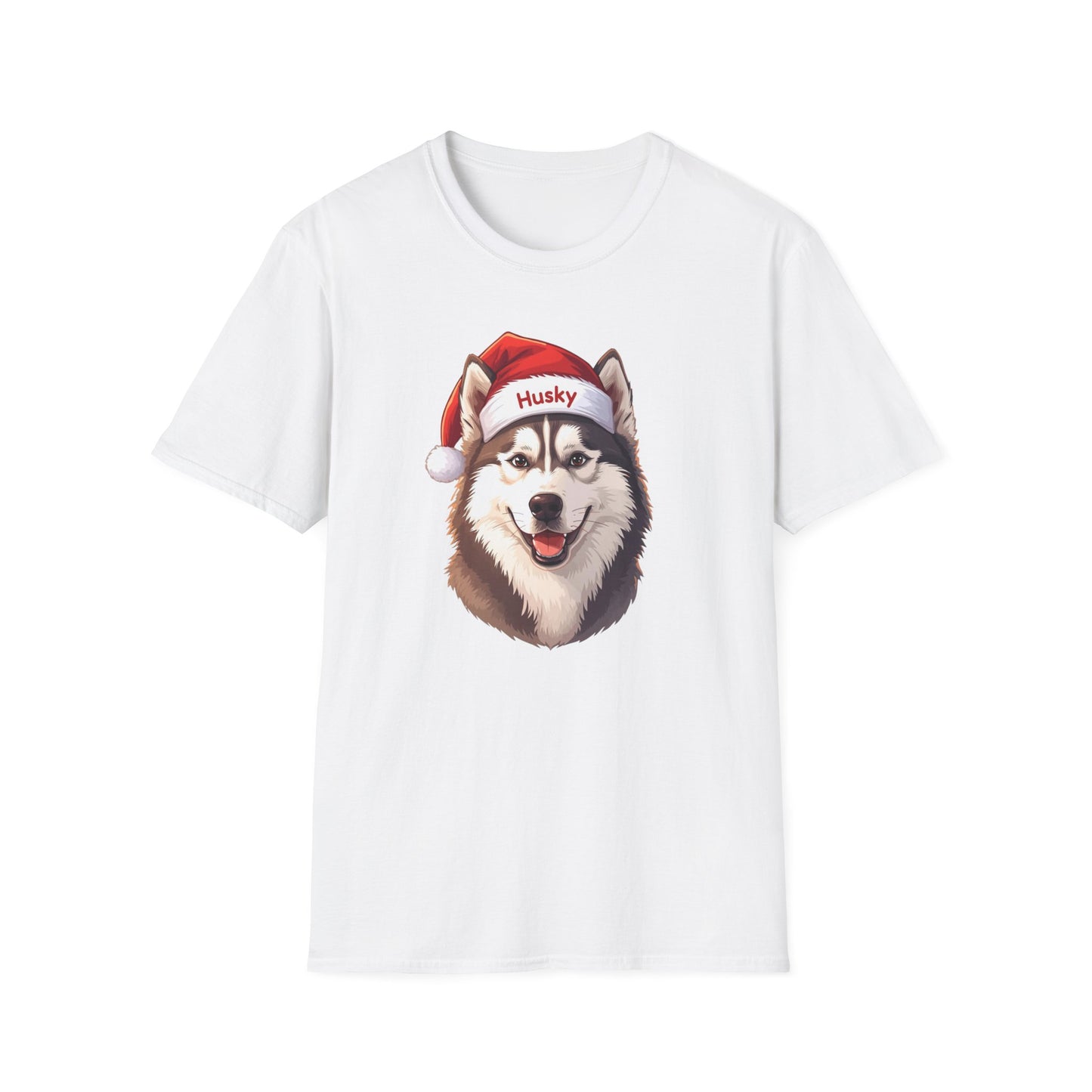 Siberian Husky Dog Portrait Shirt – Husky Dog Lover Gift, Cute Dog Mom Tee, Dog Dad Shirt, Pet Breed Apparel