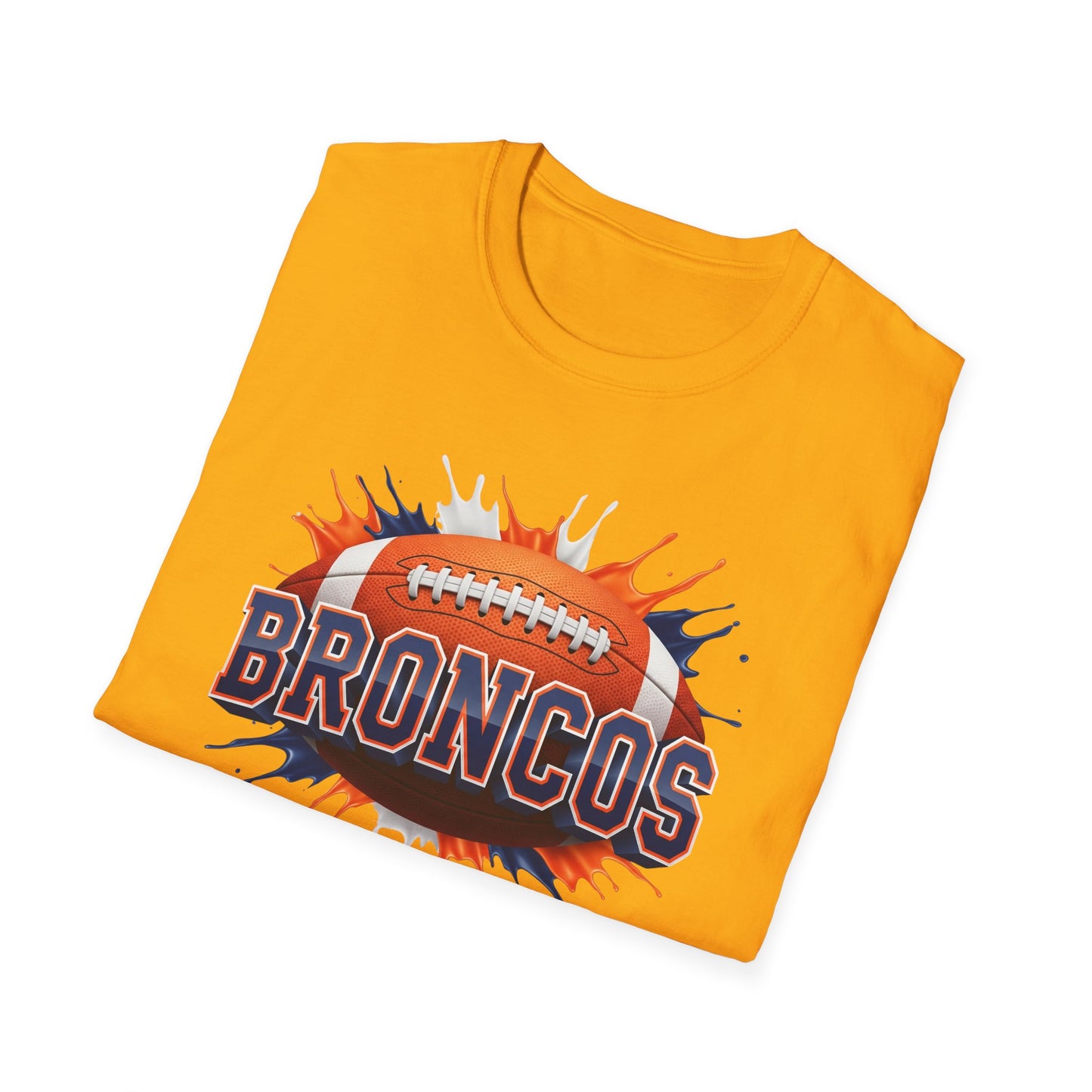 Denver Football Unisex T-Shirt, Denver Team Tee, Football Gift for Denver Fans, Game Day Shirt, Sports Fan Apparel, Football Tee