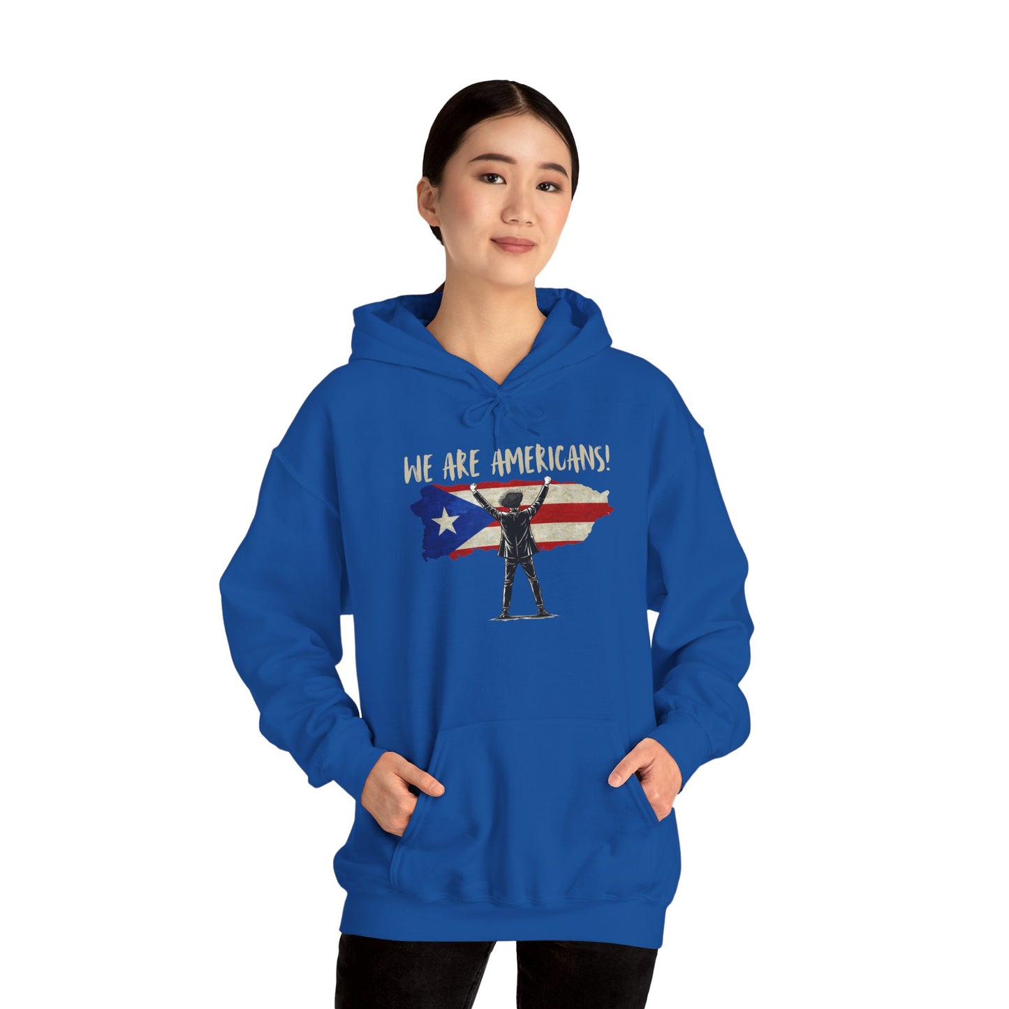 Benito We are Americans Hoodie, Benito Bowl, Football Fan Gift, Puerto Rico Boricua Heritage Culture Pride Hoodie