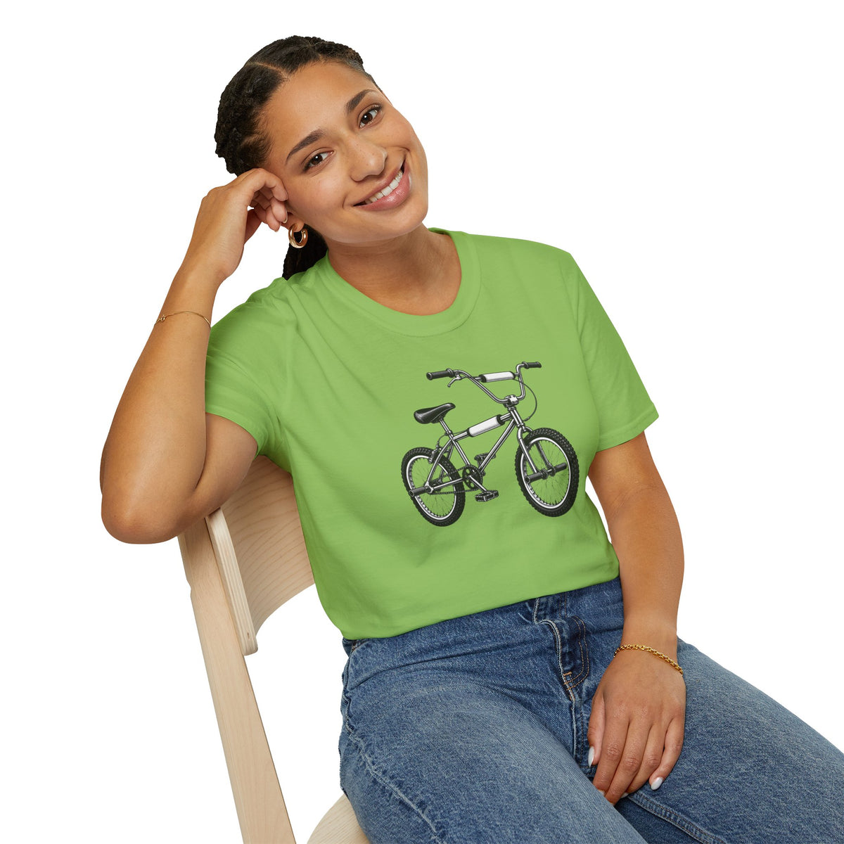BMX Bike Shirt, Retro Bicycle T-Shirt, Old School Freestyle Bike Tee, Cyclist Gift, Vintage BMX Style