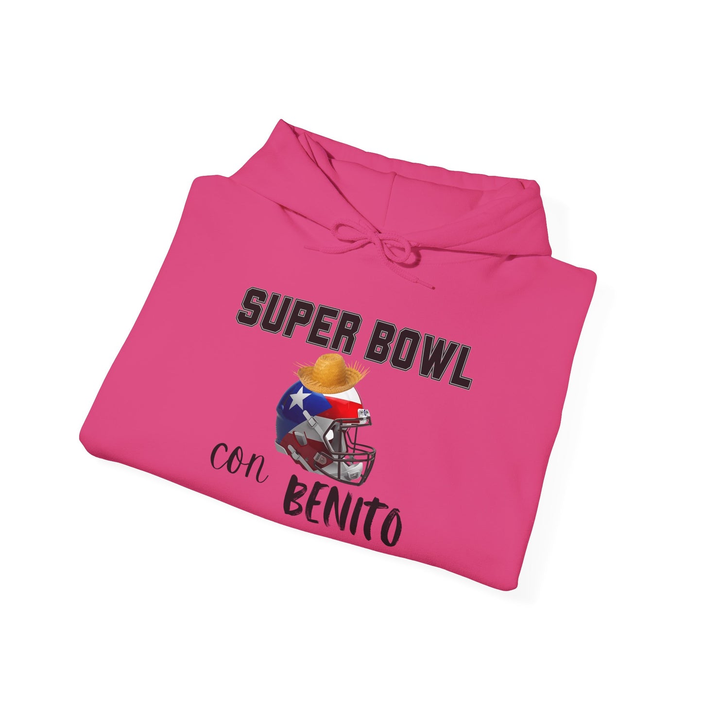 Benito Bowl Halftime Shirt 2026 Hoodie, Benito Bowl Hooded Sweatshirt, Football Fan Gift, Puerto Rico Heritage Hoodie, Boriqua Pride Gift