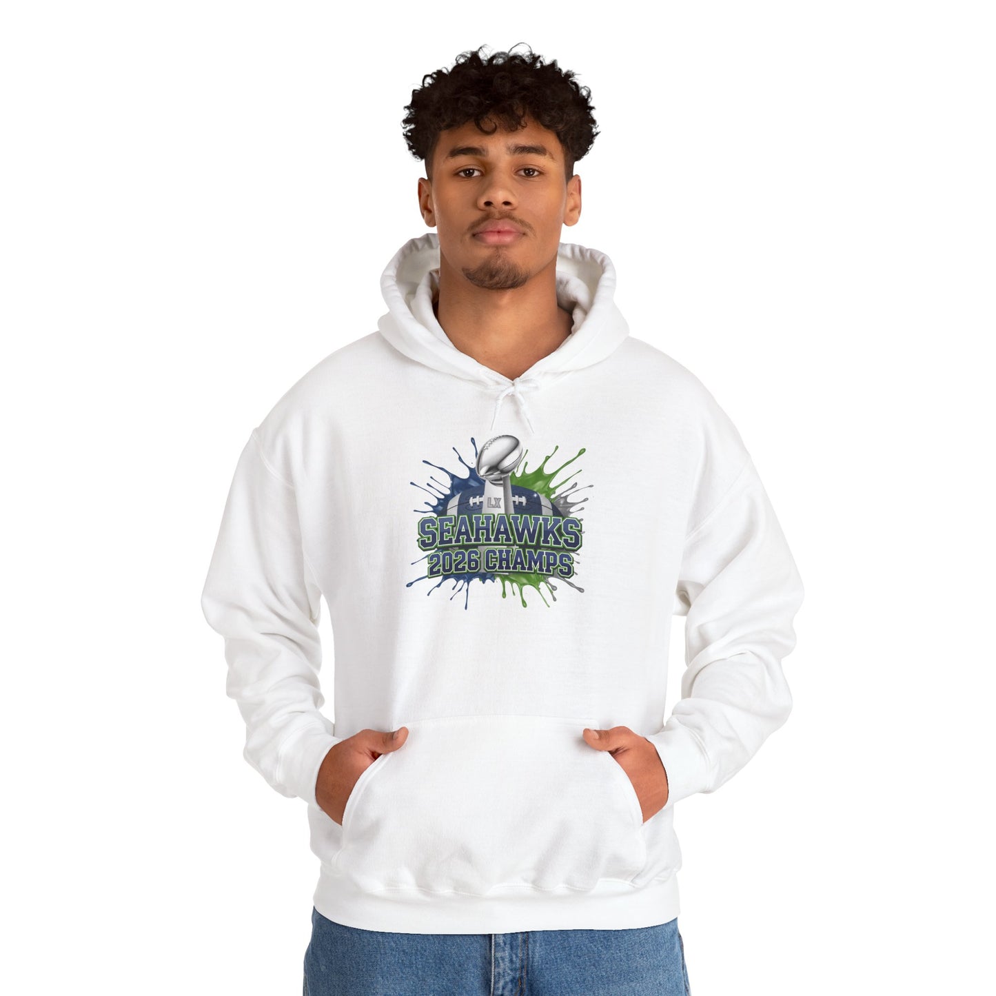 Seahawks 2026 Champions Hoodie – Seahawks Football 12s Fan Hoodie, 2026 football Champs, Football Gift