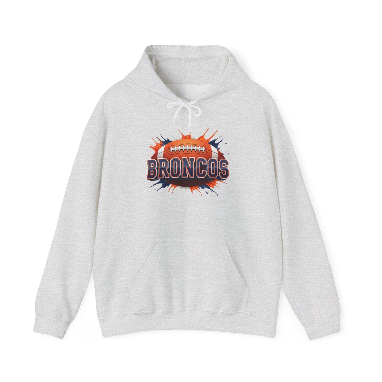 Denver Football Hoodie, Denver Team Hoodie, Football Gift for Denver Fans, Game Day Sports Fan Apparel, Football Fan Gift