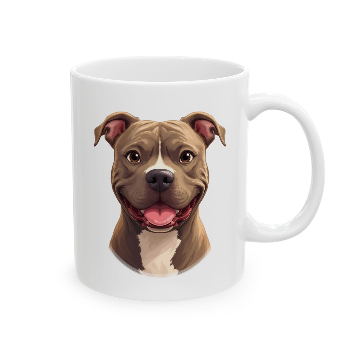 Pit Bull Coffee Mug, Bully Breed Dog Mug, Dog Lover Mug, Pet Parent Gift, Pit Bull Mom Dad Cup 11oz or 15oz, Dog Lover Gift