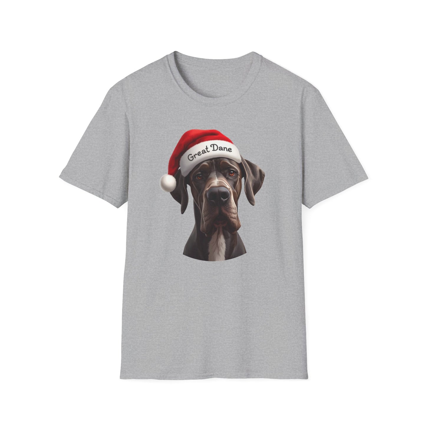 Great Dane Dog Portrait Shirt – Great Dane Dog Lover Gift, Cute Dog Mom Tee, Dog Dad Shirt, Pet Breed Apparel