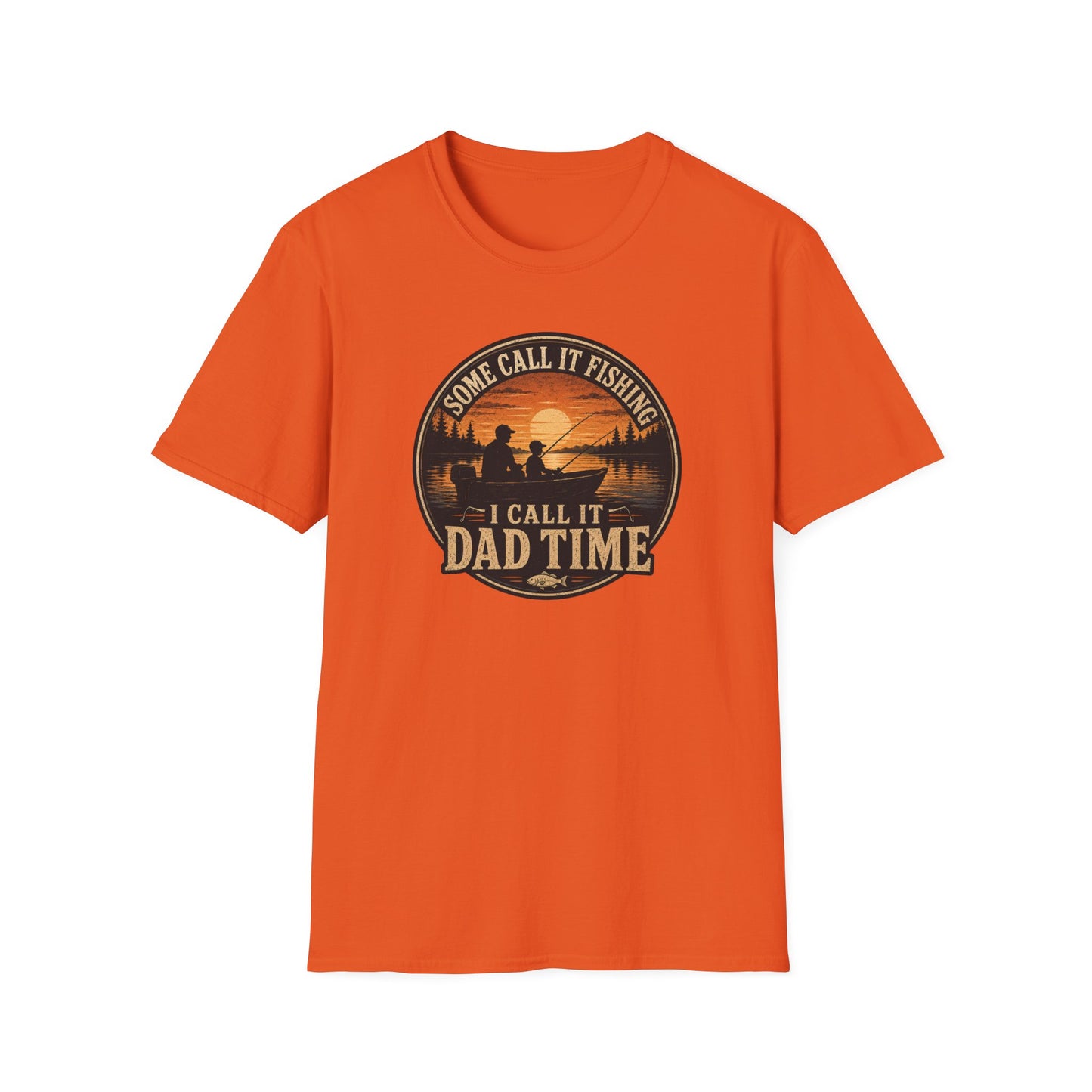 Fishing Dad Shirt, Some Call It Fishing I Call It Dad Time Tee, Fathers Day Fishing T-Shirt, Fisherman Gift for Dad