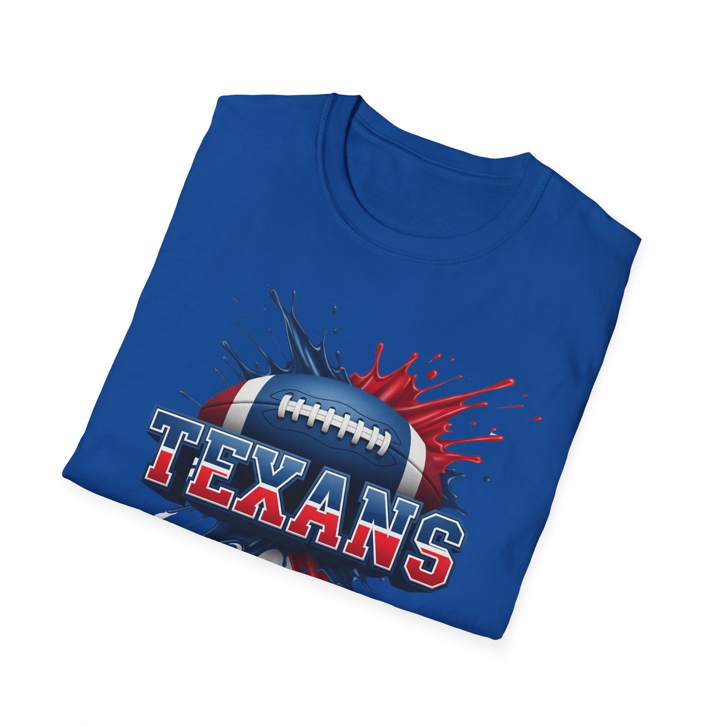 Houston Football Unisex T-Shirt, Houston Team Tee, Football Gift for Houston Fans, Game Day Shirt, Sports Fan Apparel, Football Tee